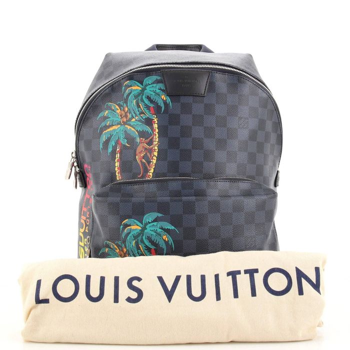 Louis Vuitton Limited Edition Damier Cobalt Jungle Apollo Backpack Bag -  Yoogi's Closet