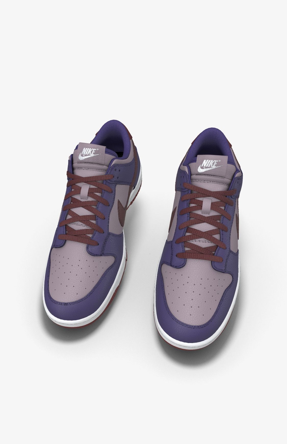 Nike Nike Dunk Low Plum “Nike By You” ID Size 10 Size US 10 / EU 43 - 4 Thumbnail