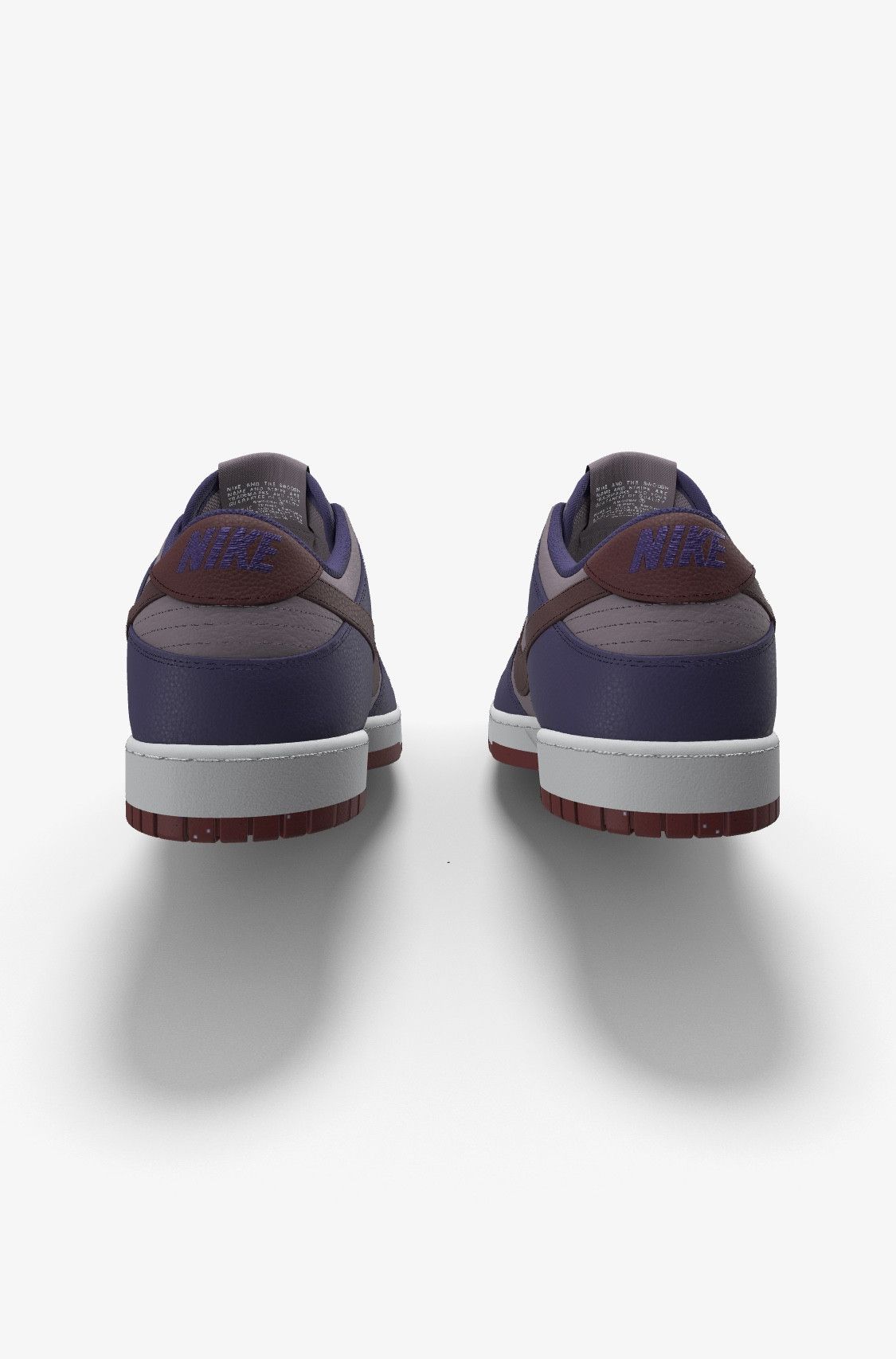 Nike Nike Dunk Low Plum “Nike By You” ID Size 10 Size US 10 / EU 43 - 3 Thumbnail