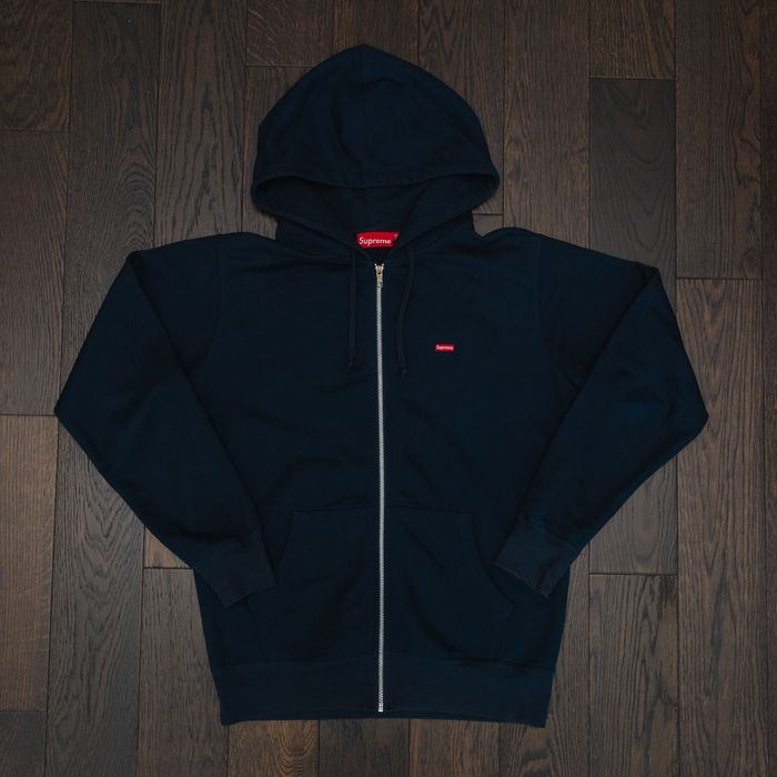 Supreme Supreme Small Box Logo Zip Up Hoodie | Grailed