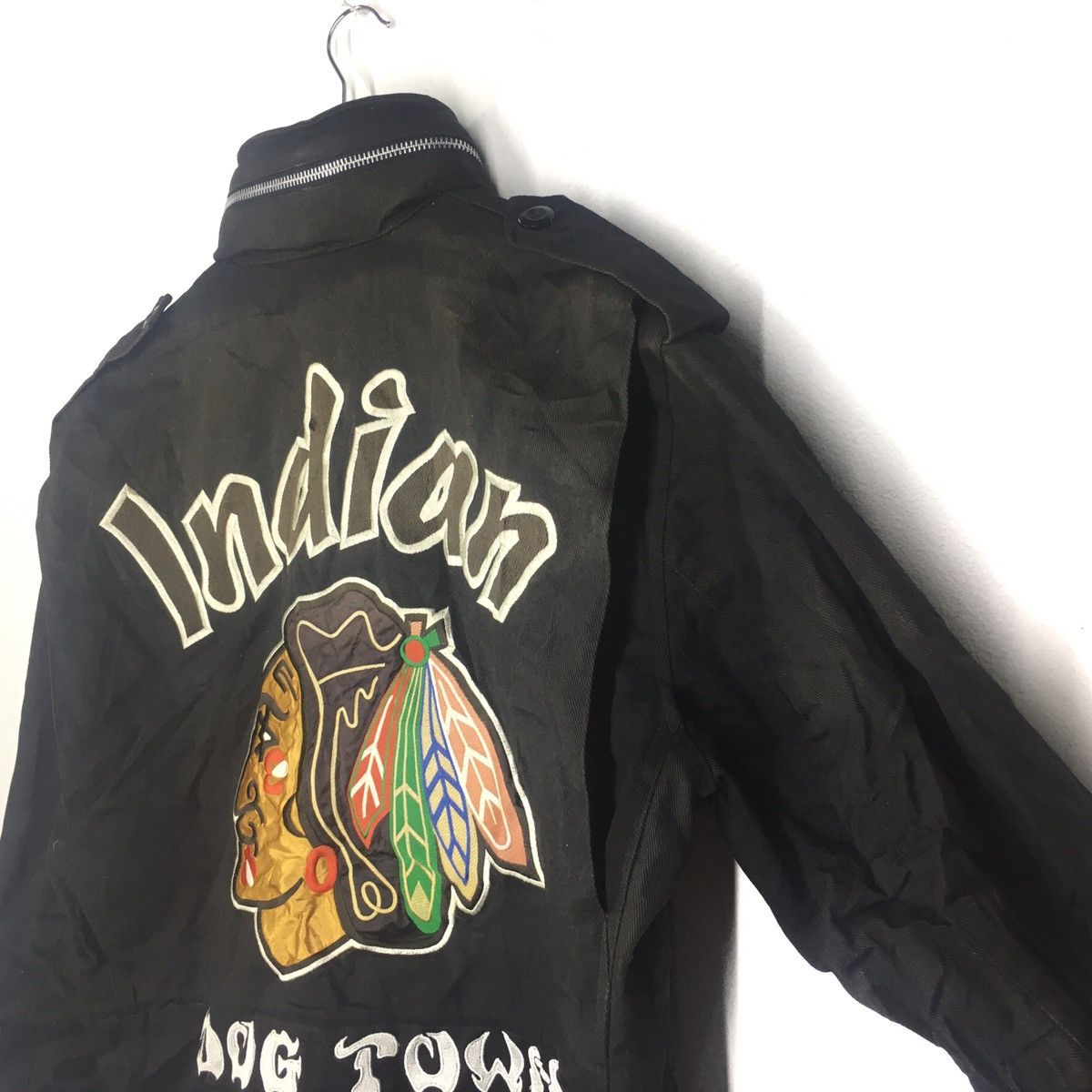 Rare Dog Town Jacket Big Logo Nice Design