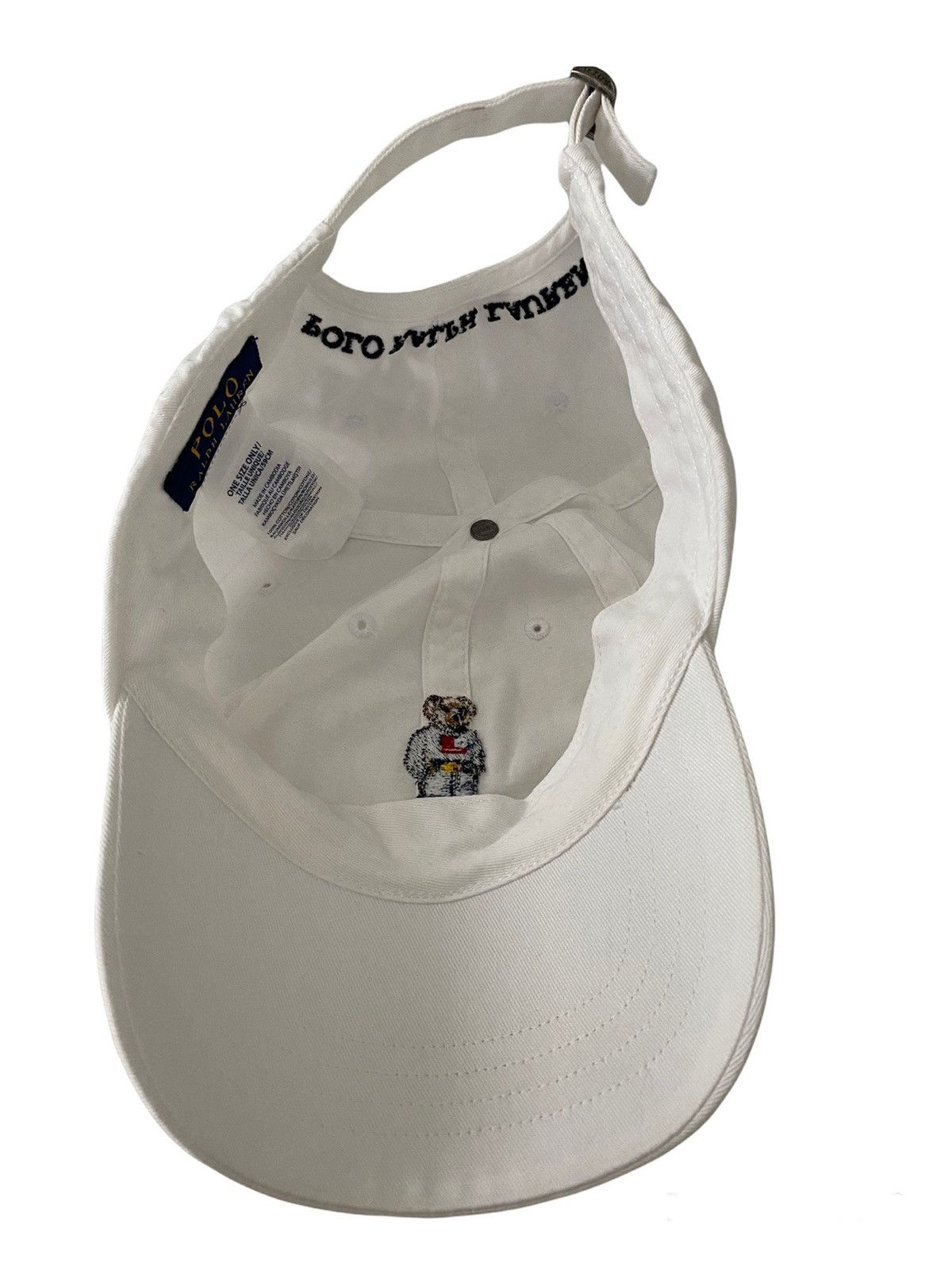 Polo Ralph Lauren Polo Ralph Lauren RL Bear Logo Cap Size ONE SIZE - 4 Thumbnail