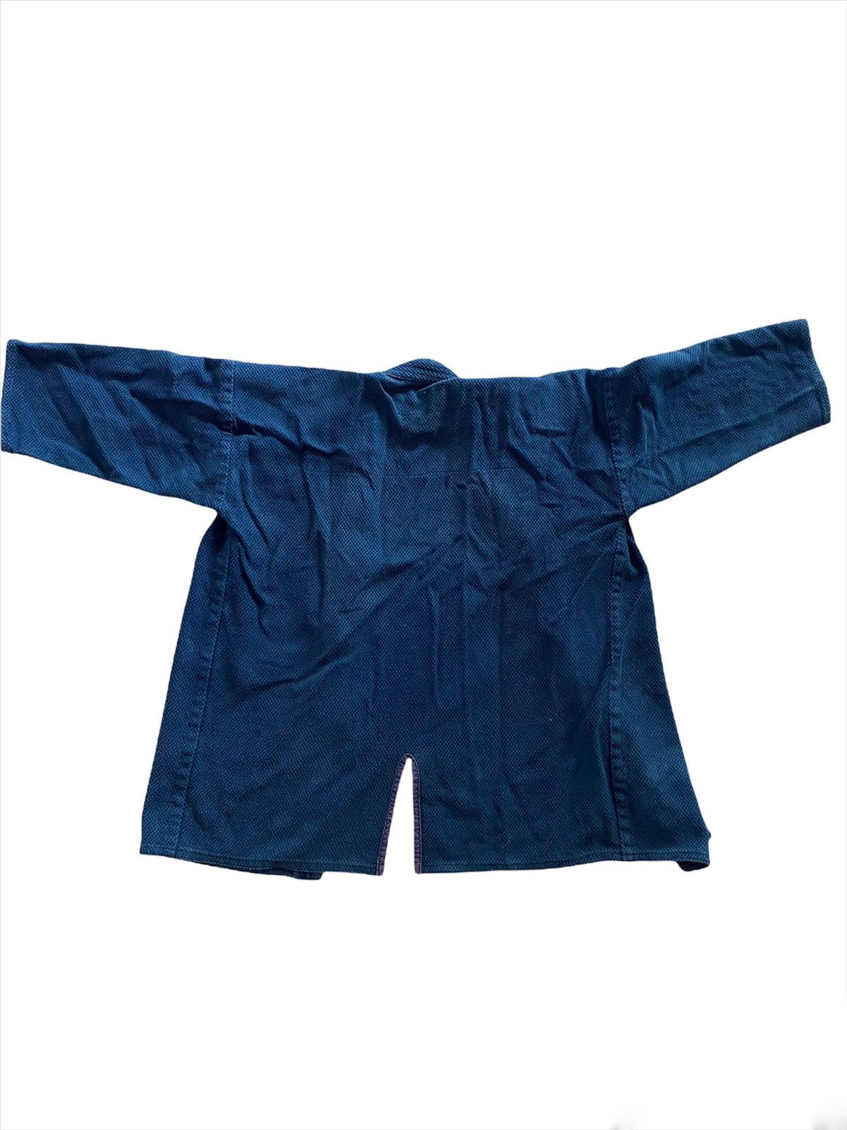 Blue Blue Japan × Japanese Brand × Vintage 🇯🇵Dyen kimono Japan Indigo style Visvim kapital design Size US L / EU 52-54 / 3 - 4 Thumbnail