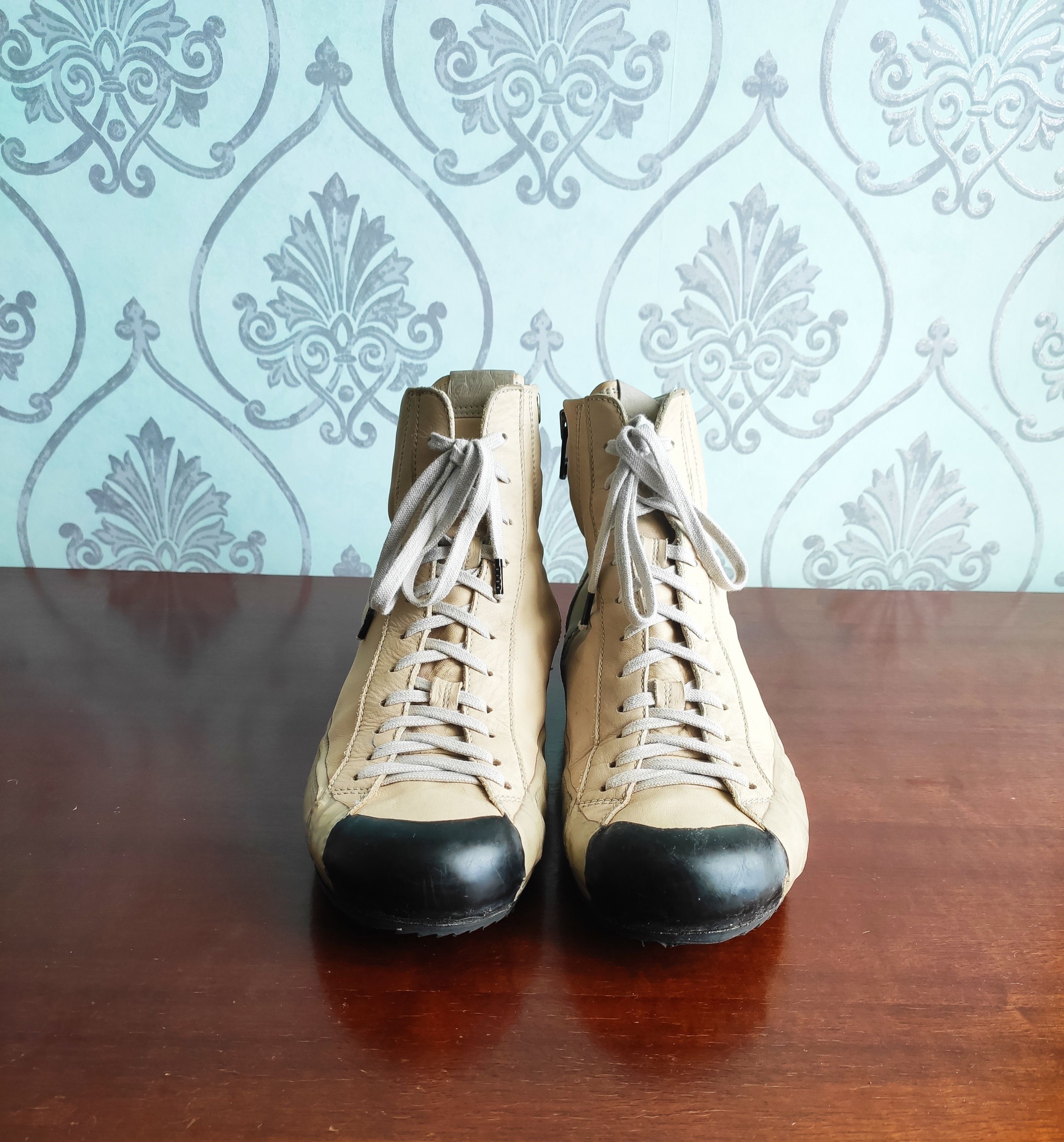 RBRSL Polacco white hi-tops.Like Guidi or Boris Bidjan Saberi Size US 11 / IT 41 - 4 Thumbnail