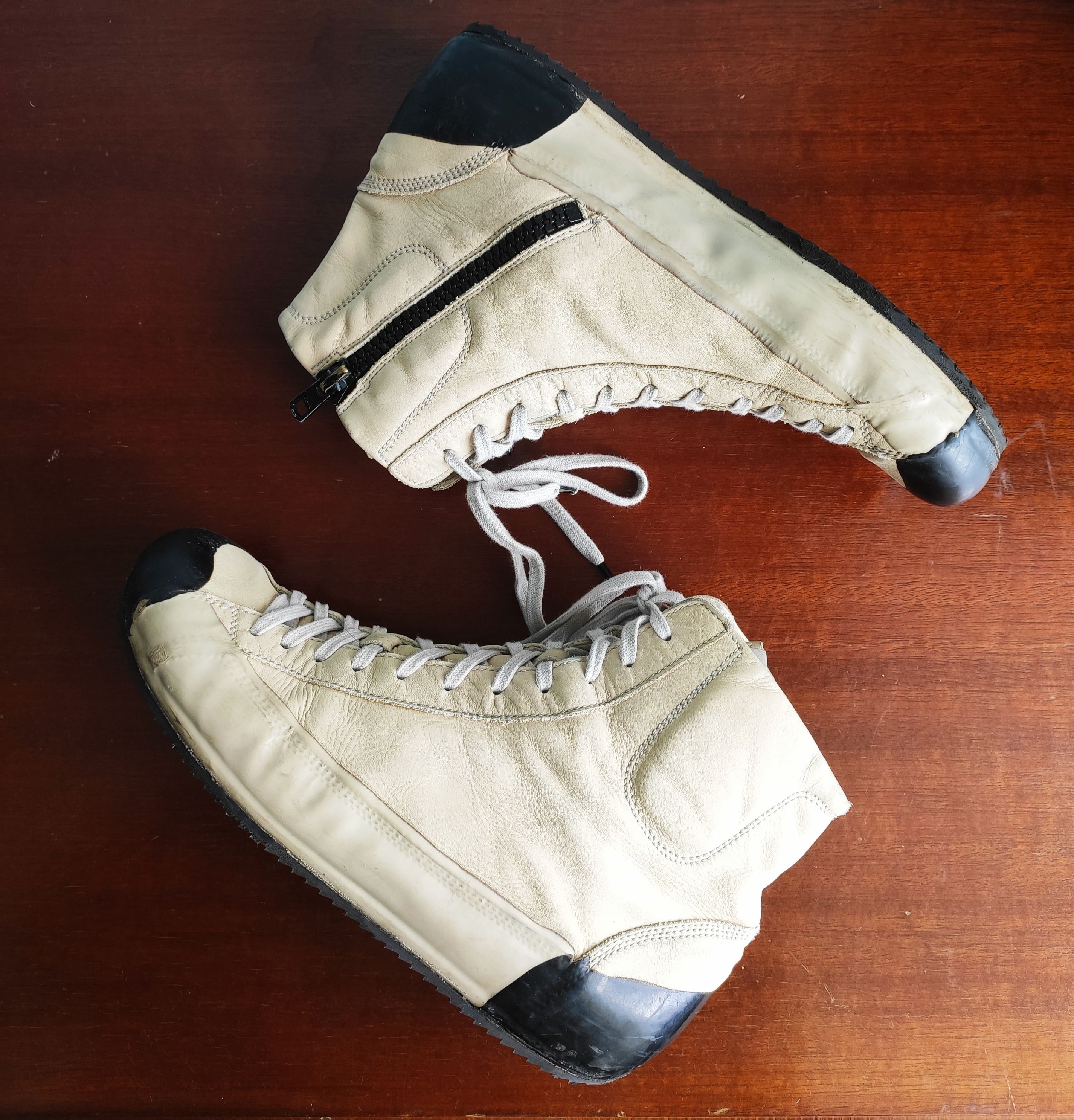 RBRSL Polacco white hi-tops.Like Guidi or Boris Bidjan Saberi Size US 11 / IT 41 - 1 Thumbnail