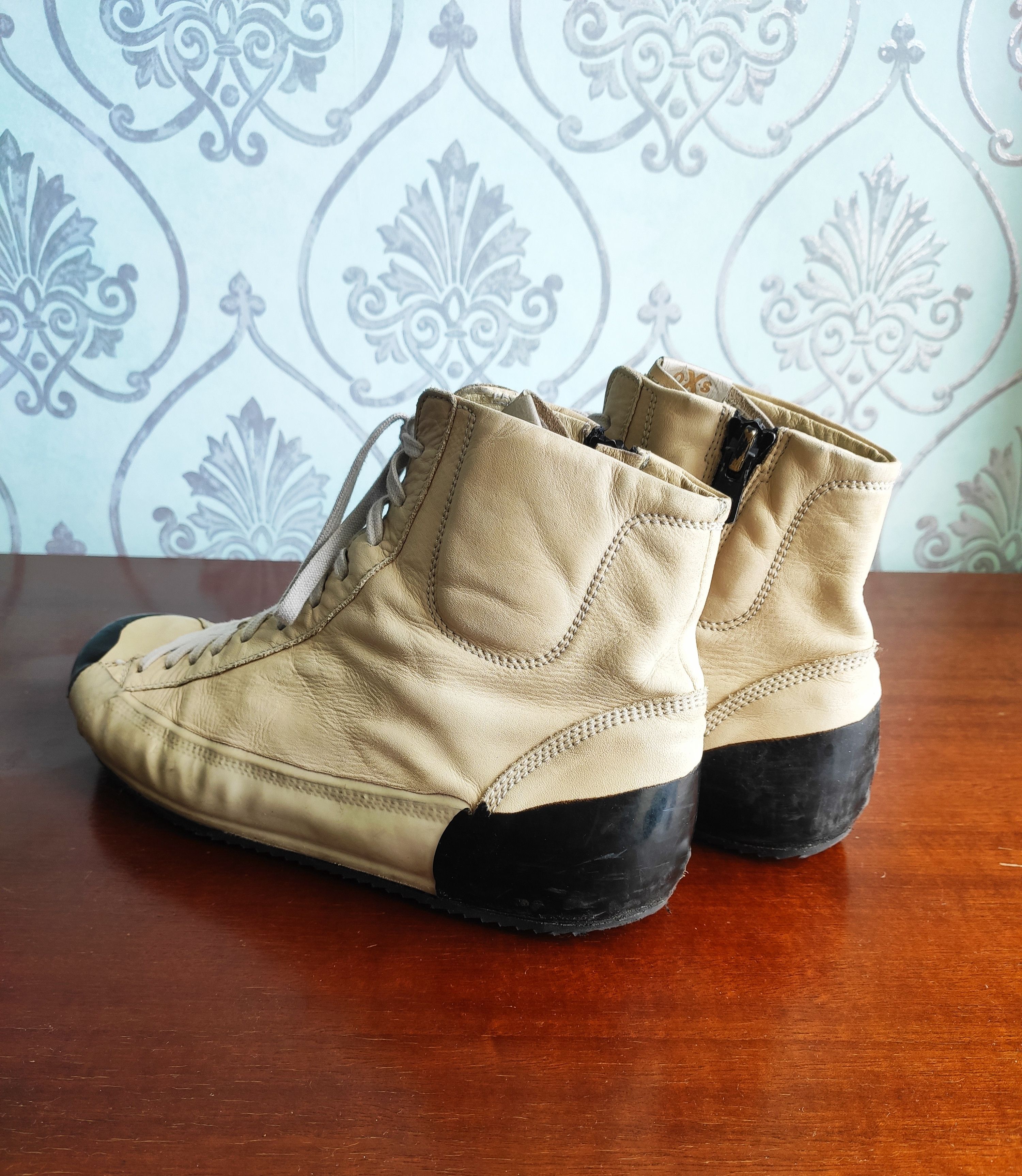 RBRSL Polacco white hi-tops.Like Guidi or Boris Bidjan Saberi Size US 11 / IT 41 - 5 Thumbnail