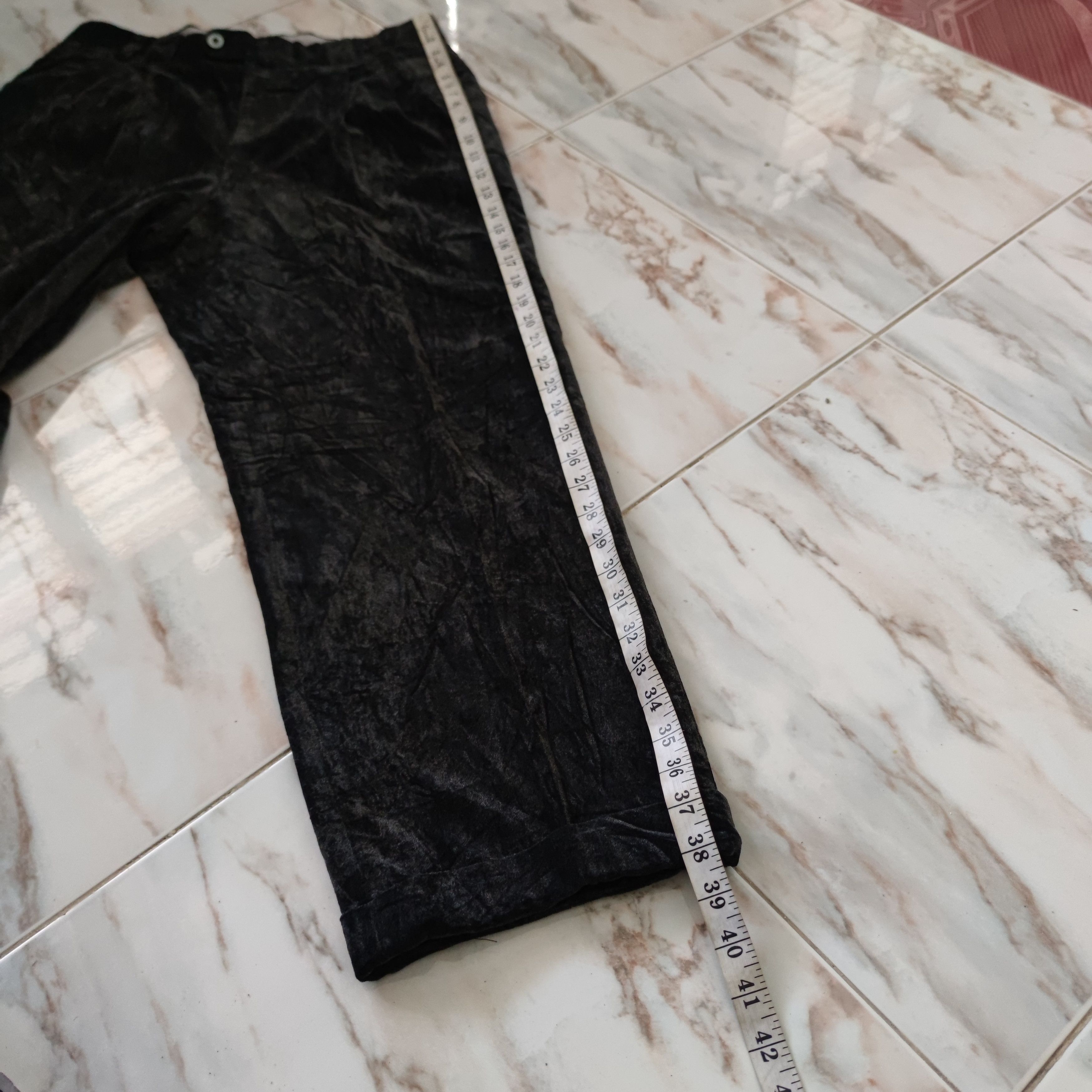 Balenciaga VINTAGE BALENCIAGA PARIS VELVET PANT MADE IN JAPAN Size US 32 / EU 48 - 15 Thumbnail