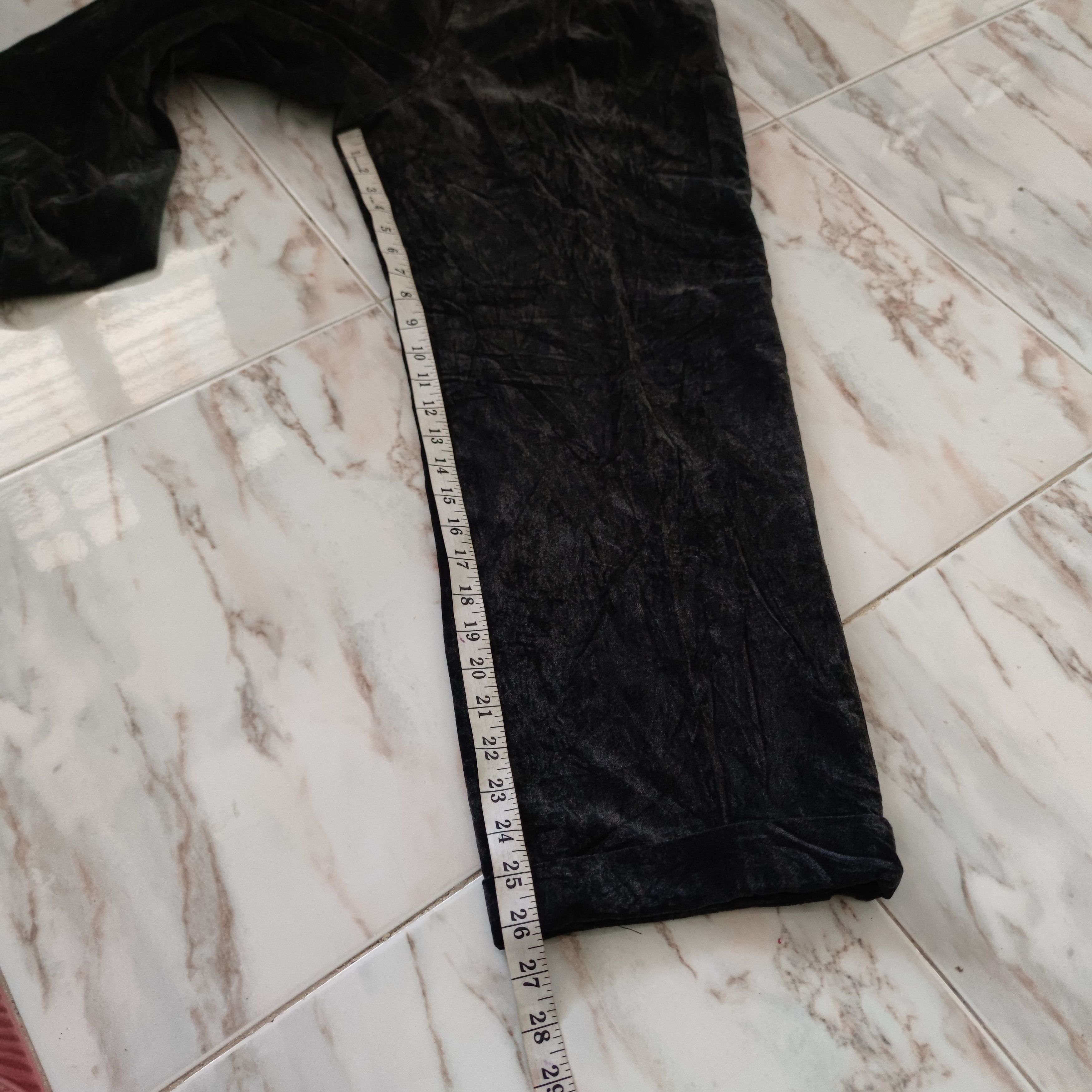 Balenciaga VINTAGE BALENCIAGA PARIS VELVET PANT MADE IN JAPAN Size US 32 / EU 48 - 16 Thumbnail
