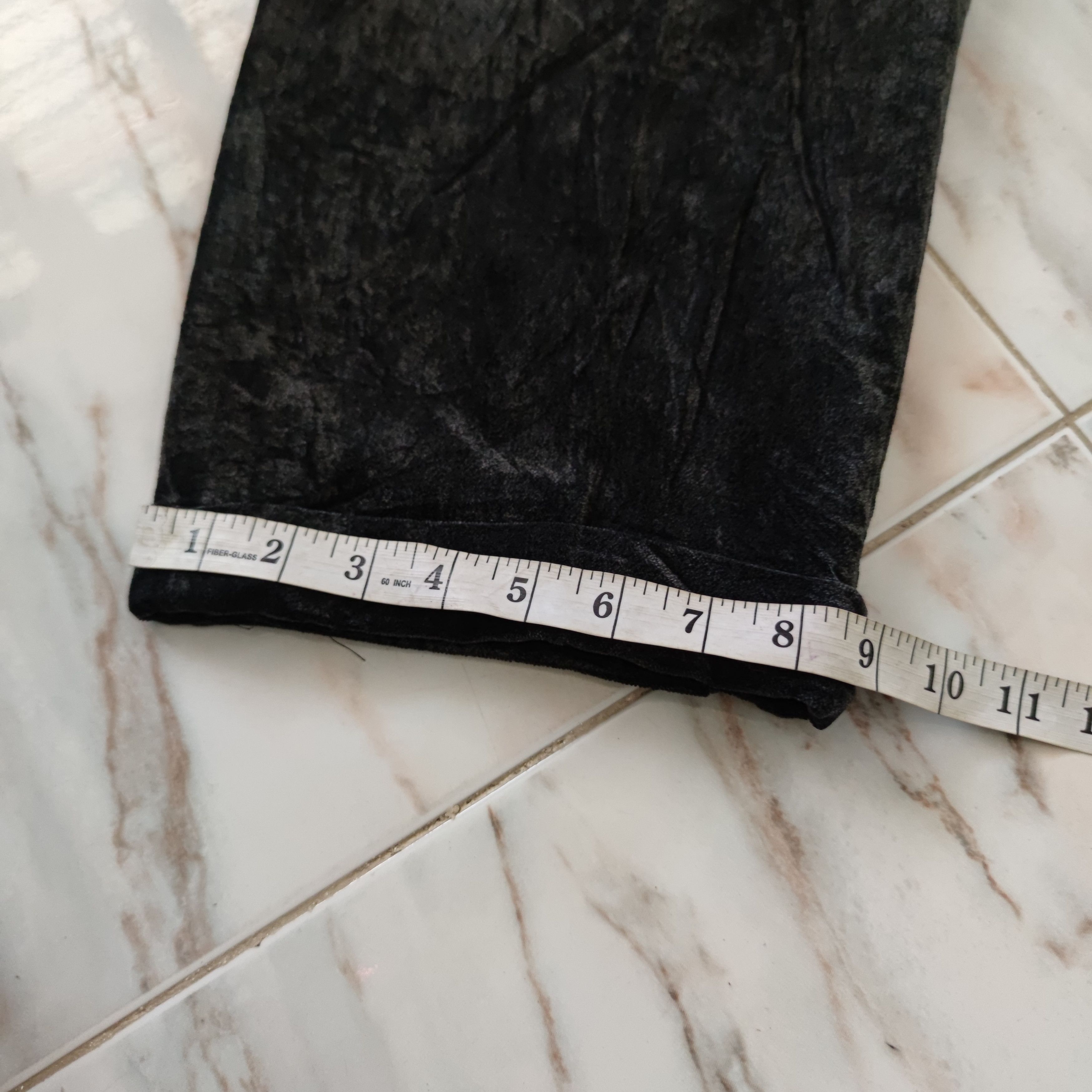 Balenciaga VINTAGE BALENCIAGA PARIS VELVET PANT MADE IN JAPAN Size US 32 / EU 48 - 17 Thumbnail