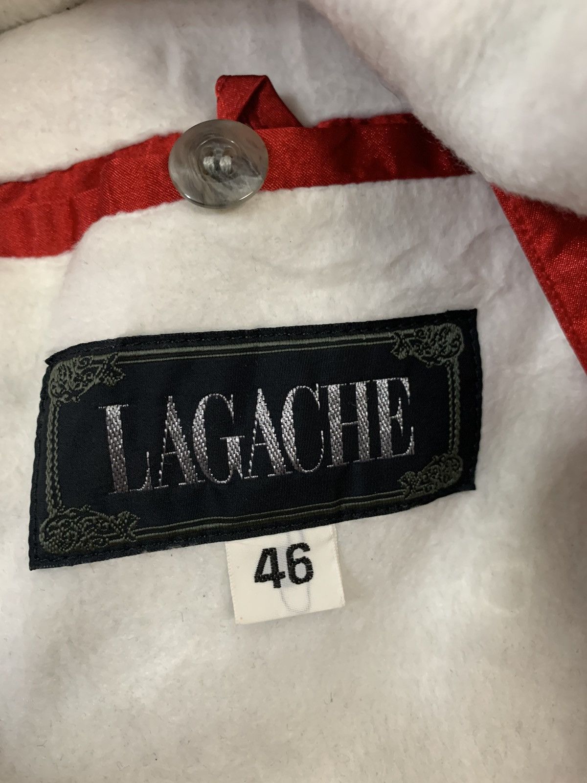 Japanese Brand Lagache Big Print Long Padded Jacket Size US L / EU 52-54 / 3 - 5 Thumbnail
