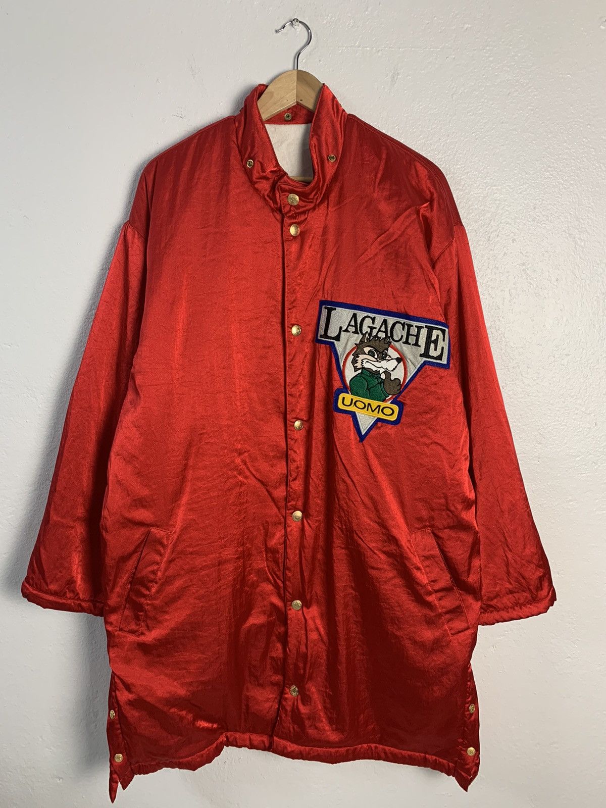 Japanese Brand Lagache Big Print Long Padded Jacket Size US L / EU 52-54 / 3 - 7 Thumbnail