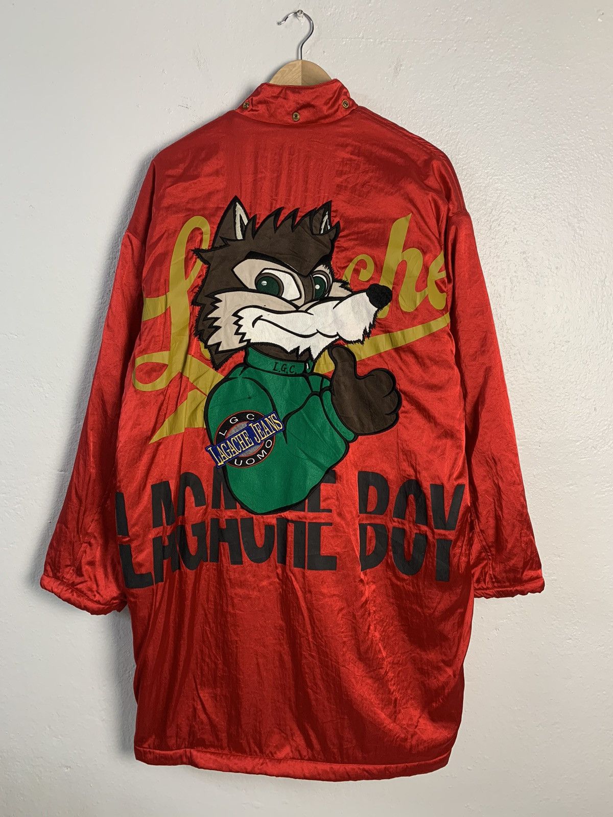Japanese Brand Lagache Big Print Long Padded Jacket Size US L / EU 52-54 / 3 - 1 Thumbnail