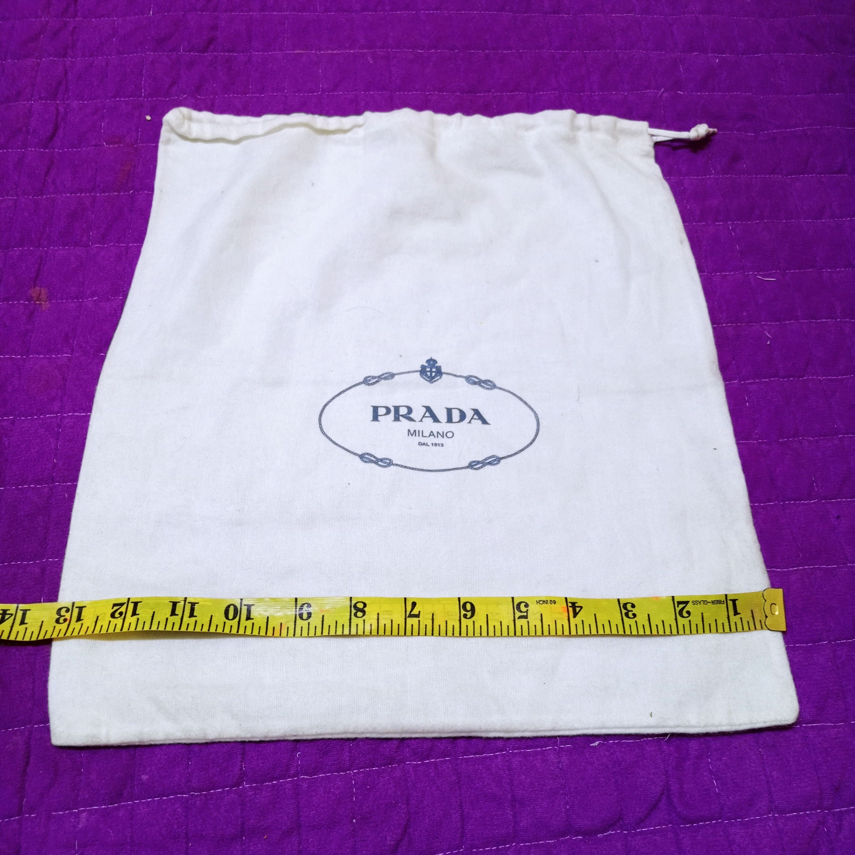 Prada Milano dust outlet bag