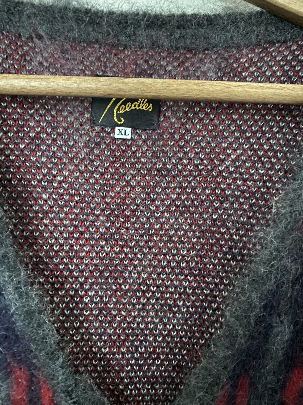 Needles Needles Mohair Psychedelic Cardigan Size US XL / EU 56 / 4 - 4 Thumbnail