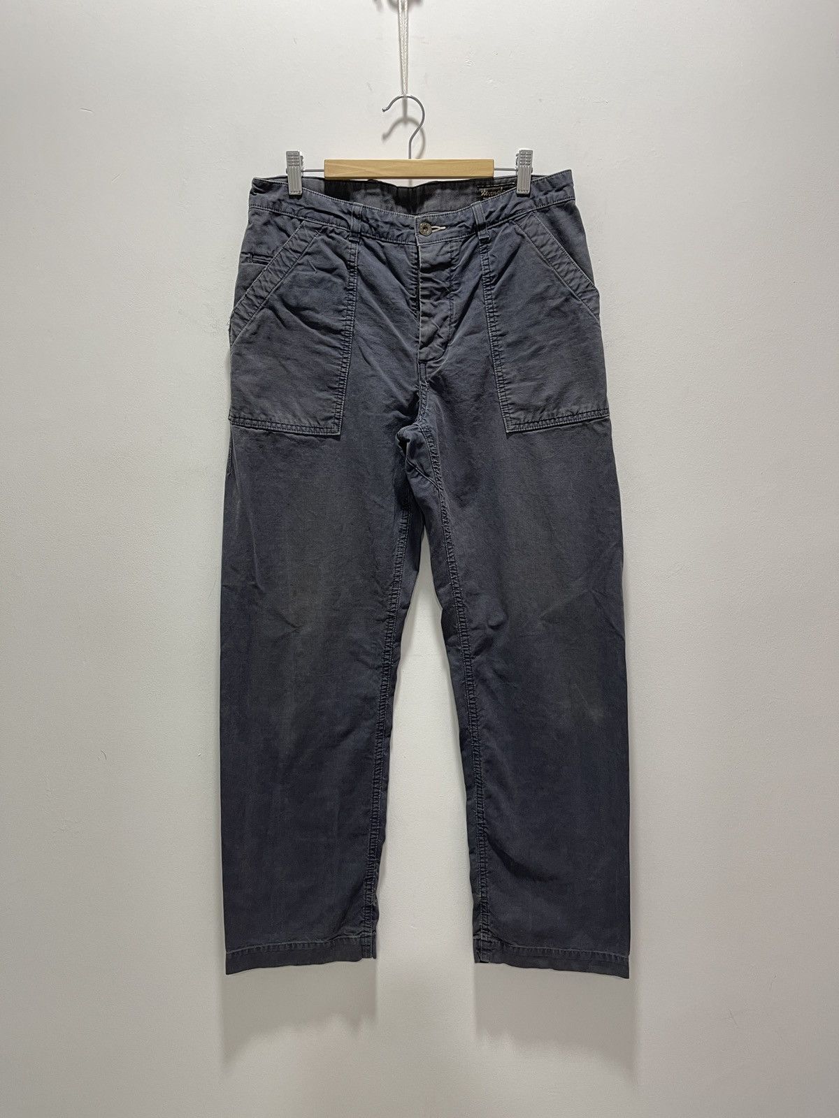VINTAGE DOCKERS CASUAL PANTS DISTRESSED