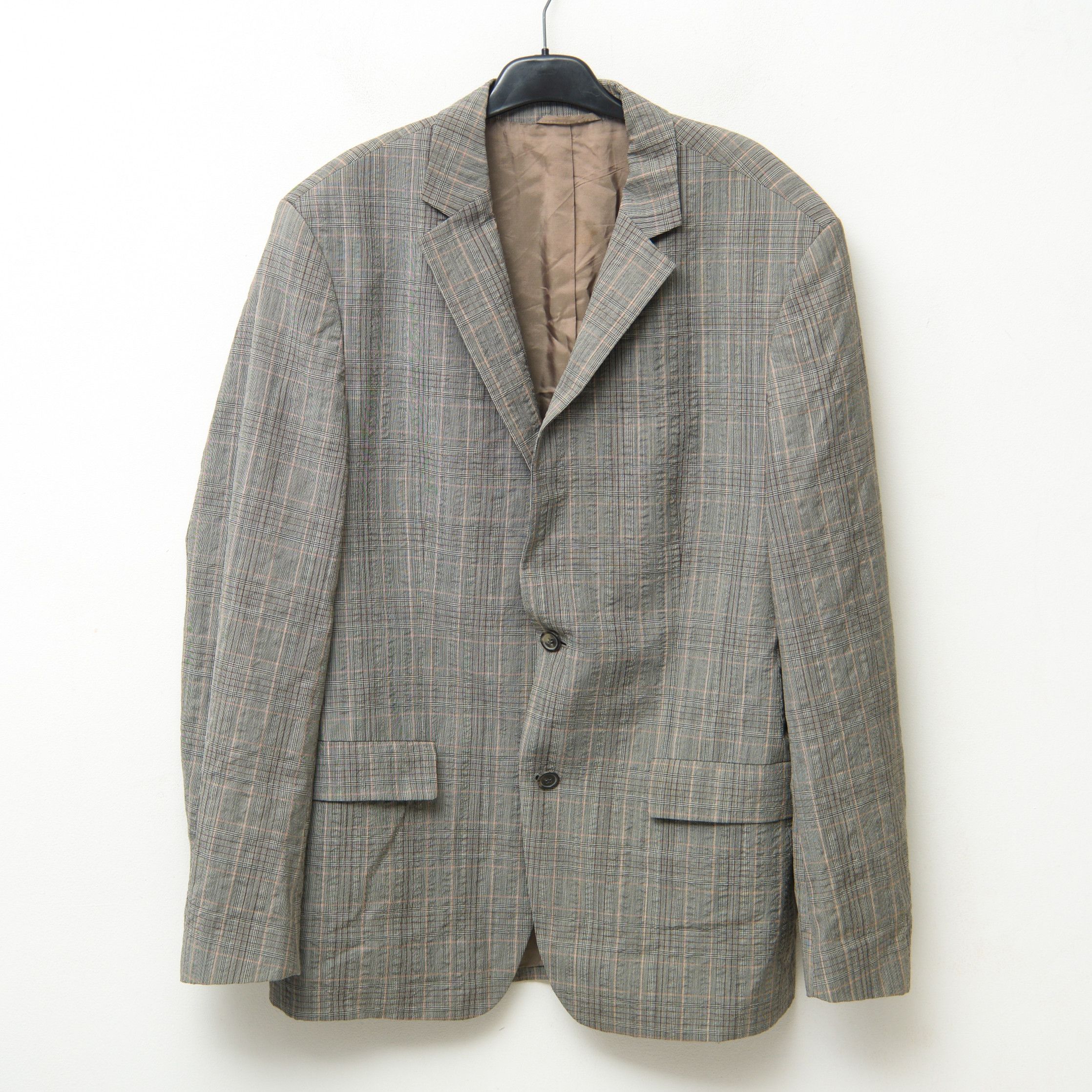 Hugo Boss Maxwell1 US 42 UK Wool Blazer Suit EU 52 Jacket Check Size 42R - 1 Thumbnail