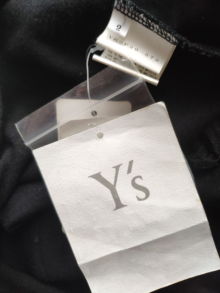 Yohji Yamamoto NEW ! Y's GIPSY 100% laine wool ightweight pants. Size 30" / US 8 / IT 44 - 8 Thumbnail