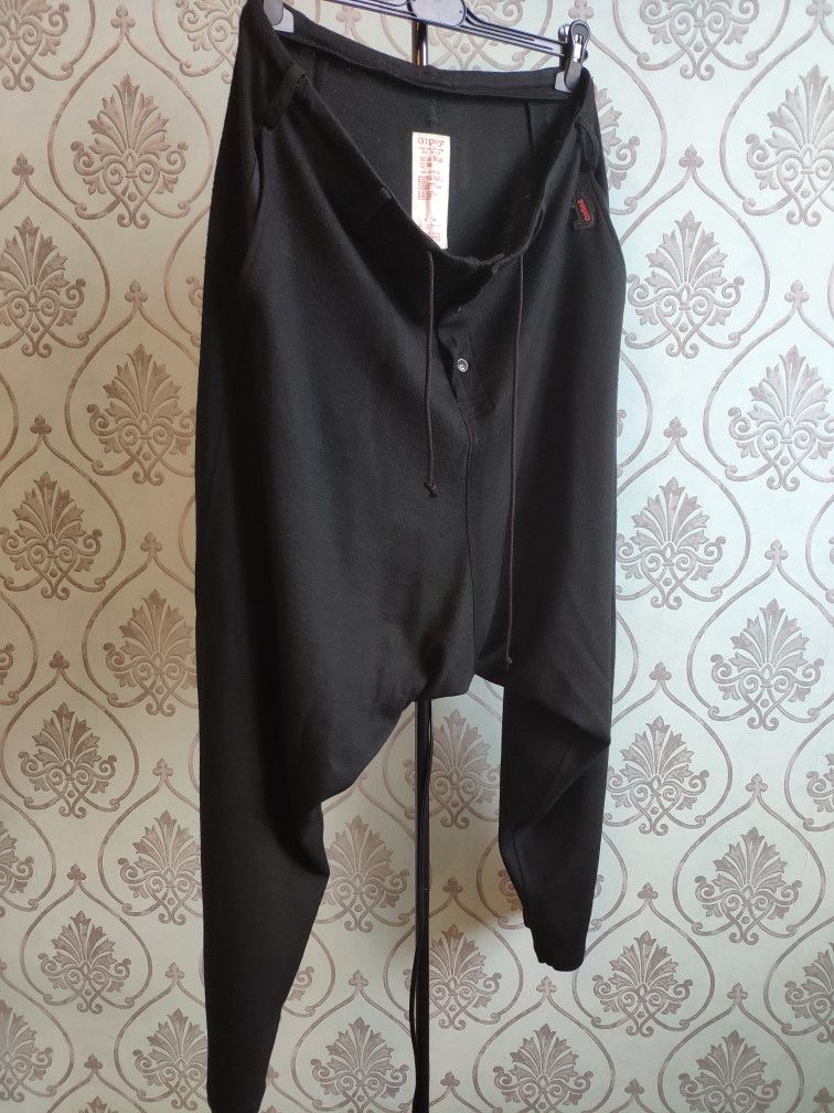 Yohji Yamamoto NEW ! Y's GIPSY 100% laine wool ightweight pants. Size 30" / US 8 / IT 44 - 3 Thumbnail