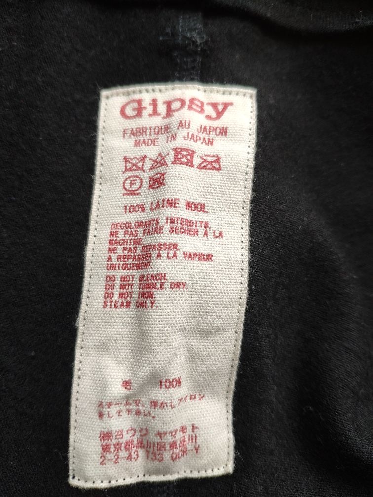 Yohji Yamamoto NEW ! Y's GIPSY 100% laine wool ightweight pants. Size 30" / US 8 / IT 44 - 5 Thumbnail