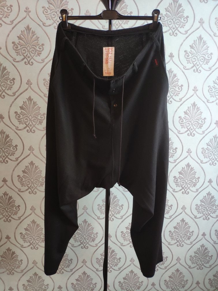 Yohji Yamamoto NEW ! Y's GIPSY 100% laine wool ightweight pants. Size 30" / US 8 / IT 44 - 2 Thumbnail