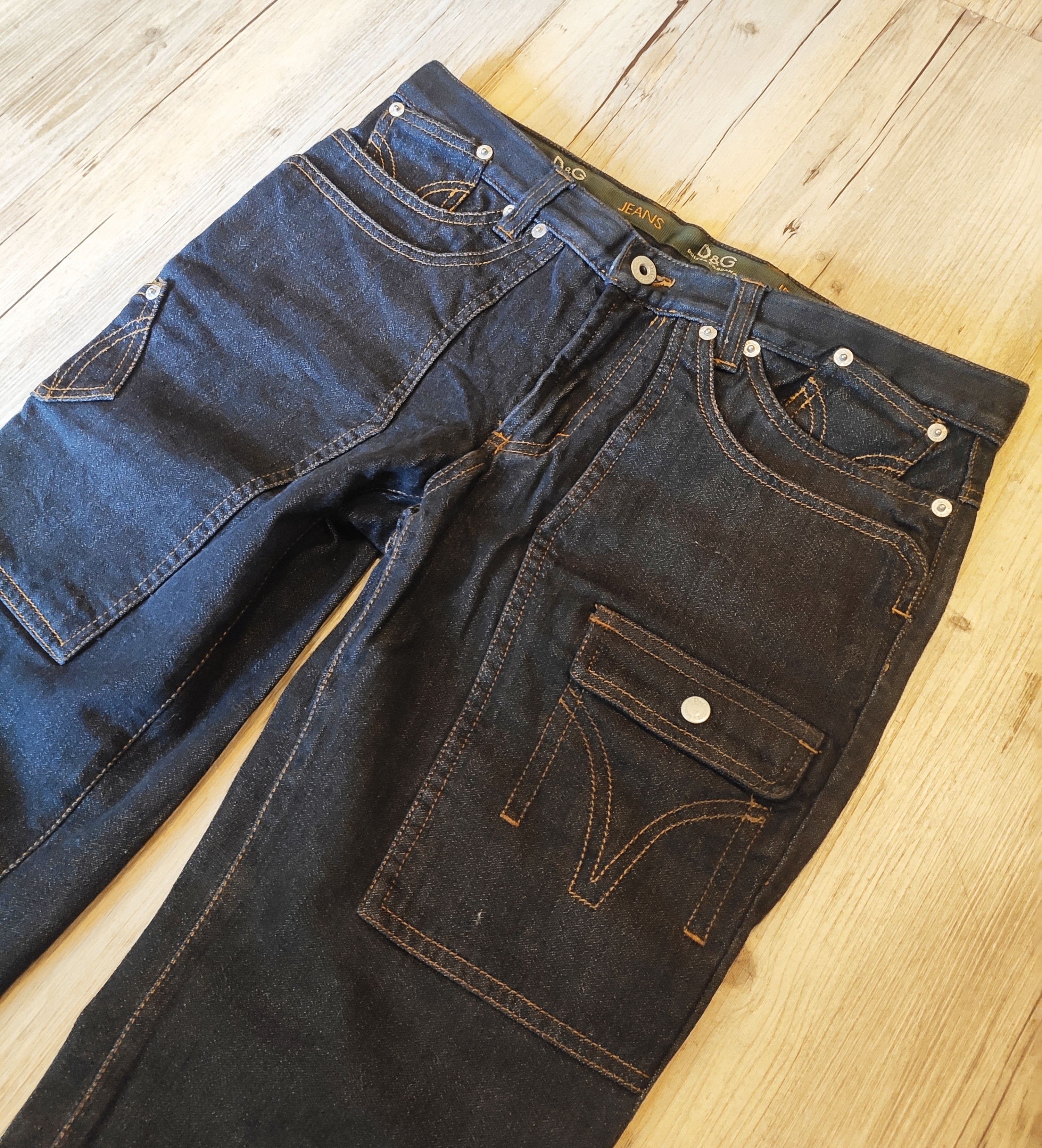 Dolce & Gabbana SS03 multipocket denim.Like Gucci or Saint Laurent Size 29" - 2 Thumbnail