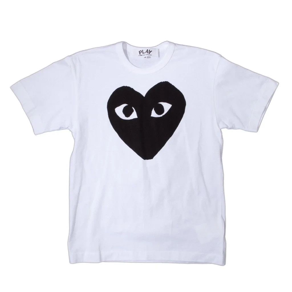 Comme des Garcons PLAY Black heart tee Size M / US 6-8 / IT 42-44 - 1 Thumbnail