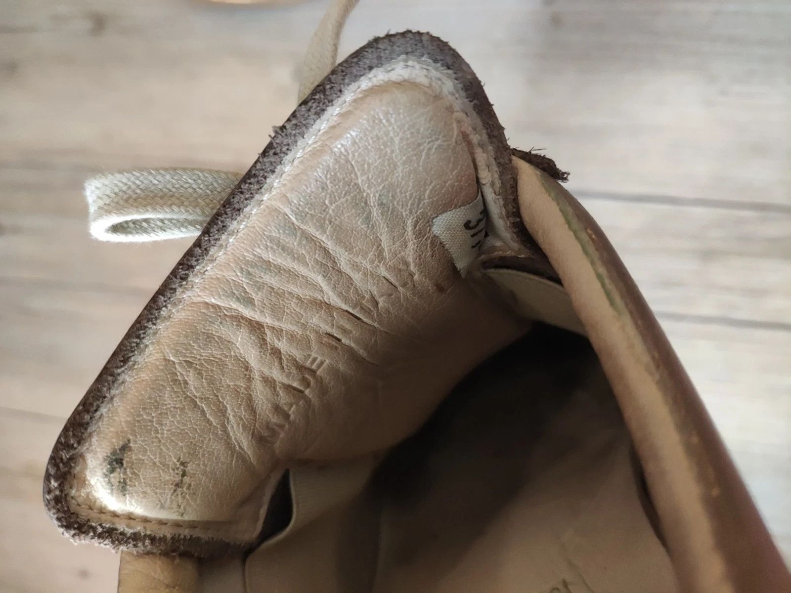 Maison Margiela Gold REPLICA sneakers by MMM Size US 5.5 / EU 38 - 6 Thumbnail
