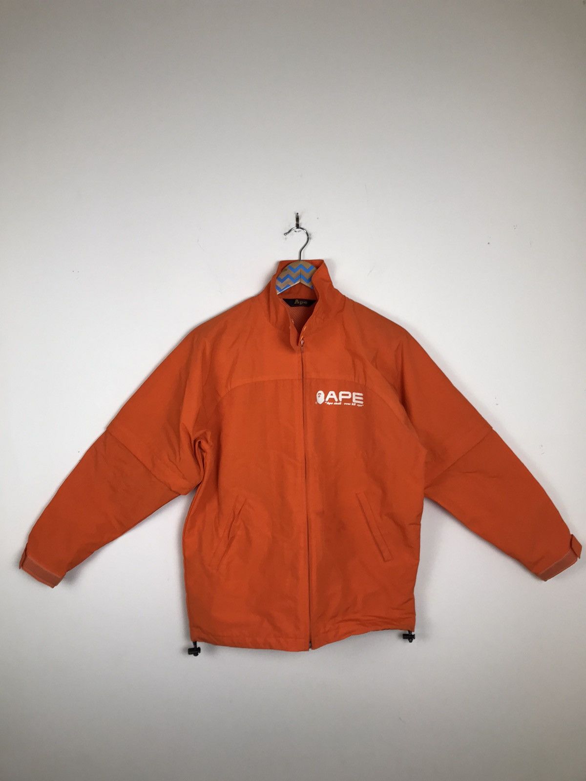 Bape Orange Ape Shall Never Kill Ape Light Jacket Size US M / EU 48-50 / 2 - 1 Thumbnail