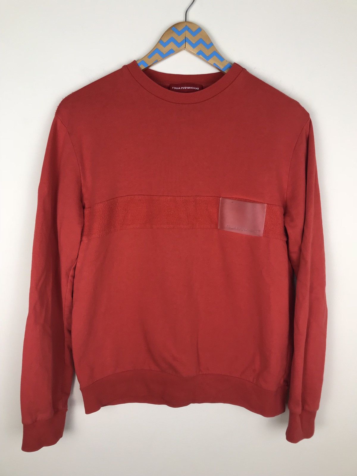 Red Gosha Zip Sweatshirt