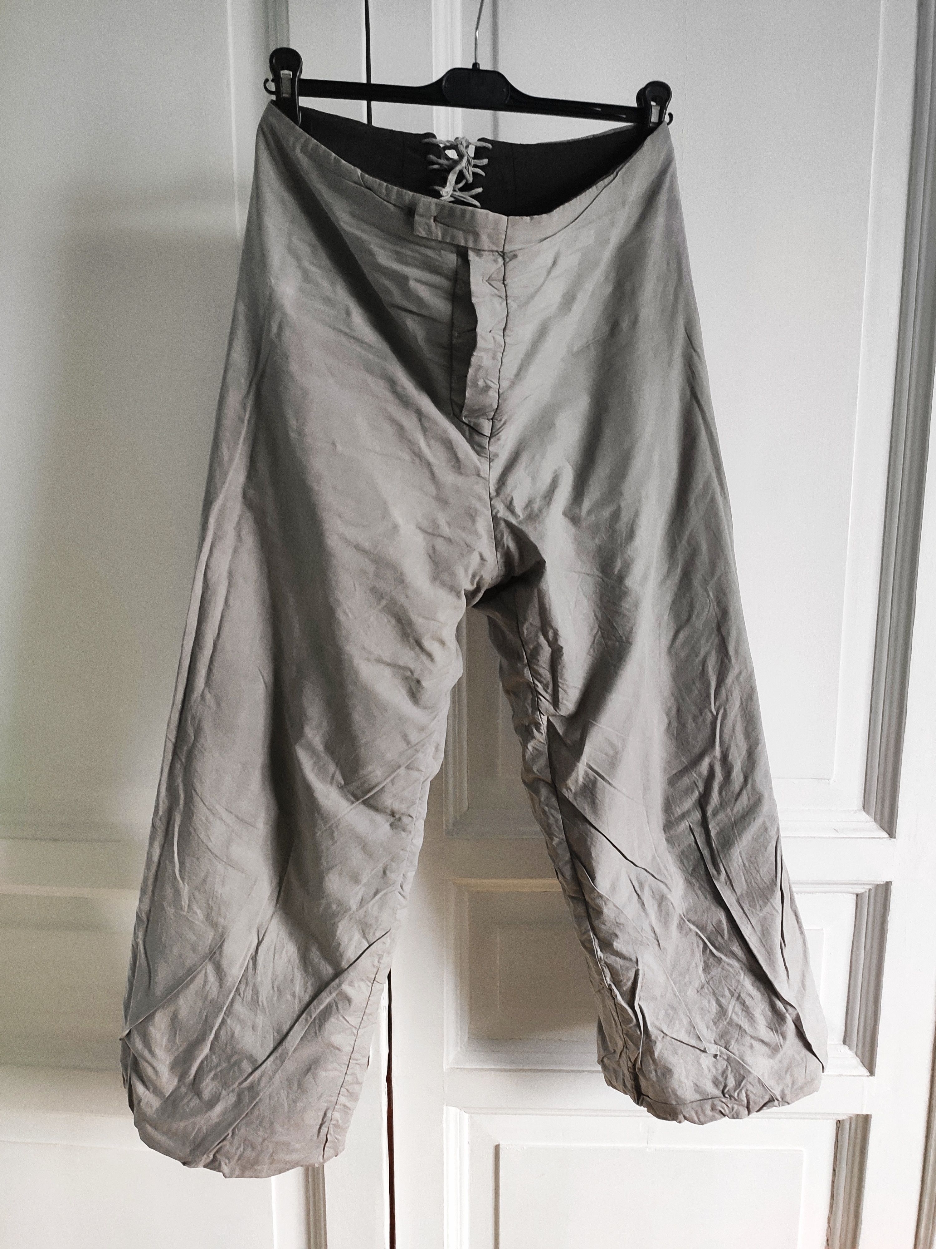 volga volga Reversible double layer wide trousers.Like Uma Wang Size 29" - 7 Thumbnail