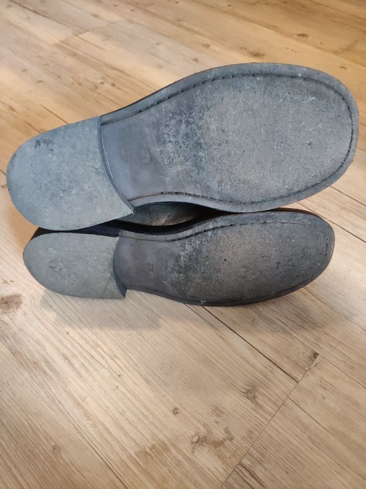 Ann Demeulemeester GRAIL! ARCHIVE! AW2006 silver metallic boots Size US 7.5 / IT 37.5 - 4 Thumbnail