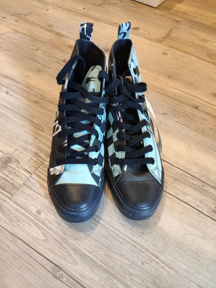 Yohji Yamamoto NEW! Fullprinted sneakers by Y's Yohji Yamamoto SS11 Size US 11 / IT 41 - 3 Thumbnail