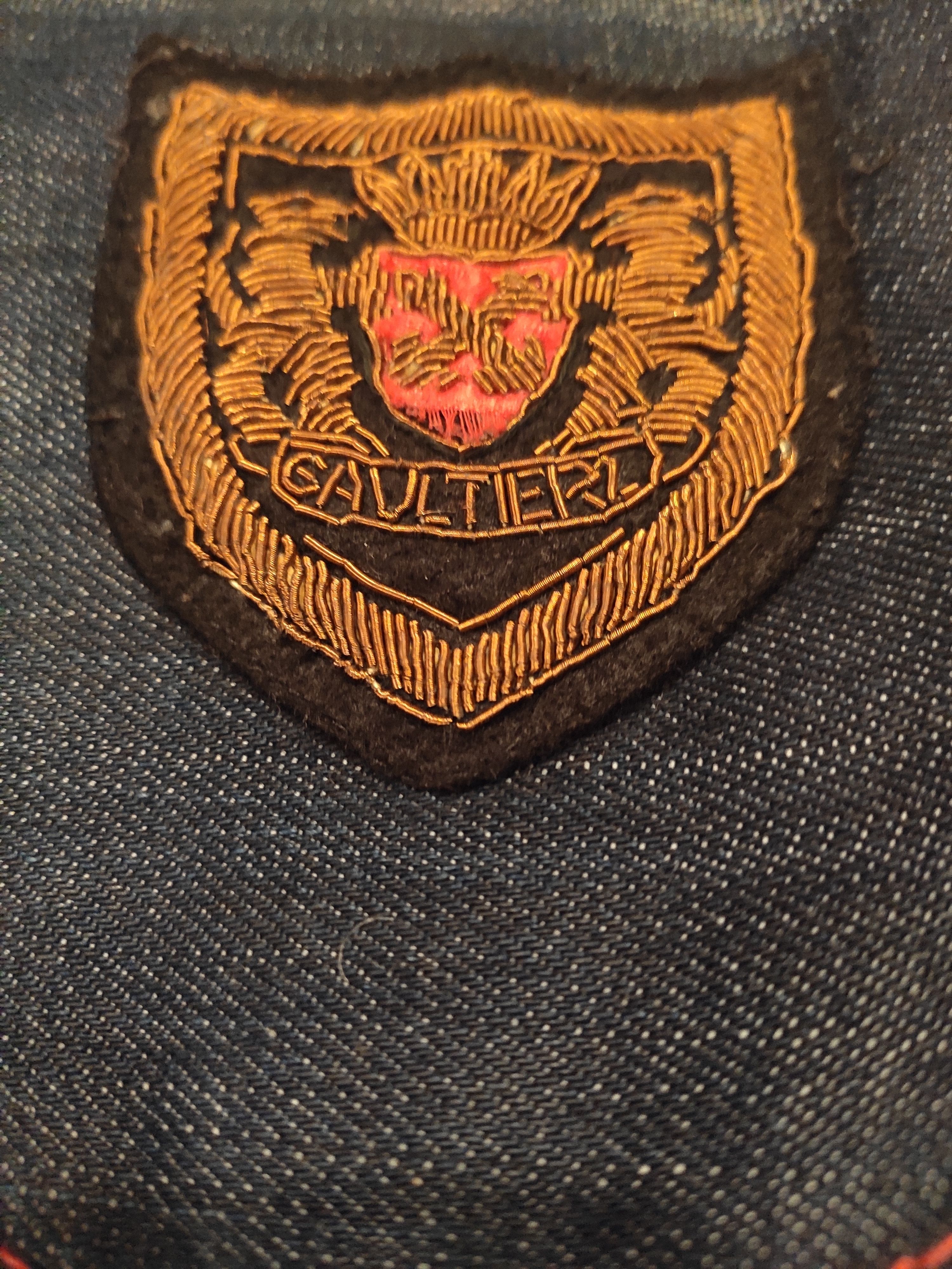 Jean Paul Gaultier GRAIL! SS08 logo denim pants.Like Versace or Jacquemus Size 30" / US 8 / IT 44 - 4 Thumbnail