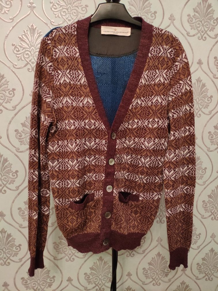 Golden Goose Multicolior cardigan.Like Jacquemus or Gucci Size S / US 4 / IT 40 - 1 Thumbnail