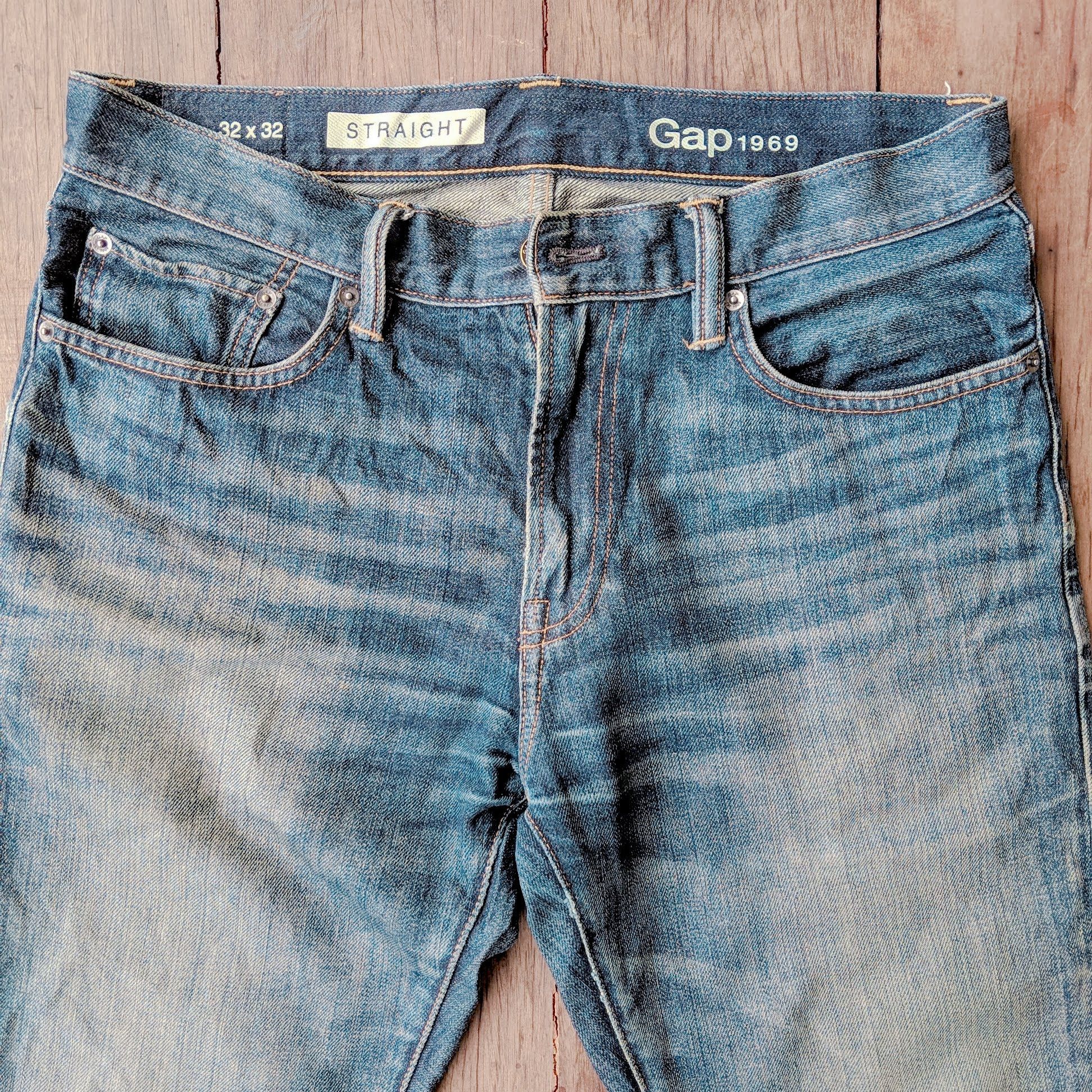 Japanese Brand Vintage Japanese Faded Distressed Denim Jeans Pants W34 Size US 34 / EU 50 - 2 Thumbnail