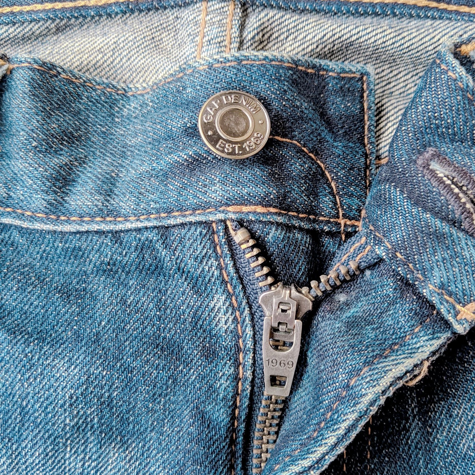 Japanese Brand Vintage Japanese Faded Distressed Denim Jeans Pants W34 Size US 34 / EU 50 - 5 Thumbnail
