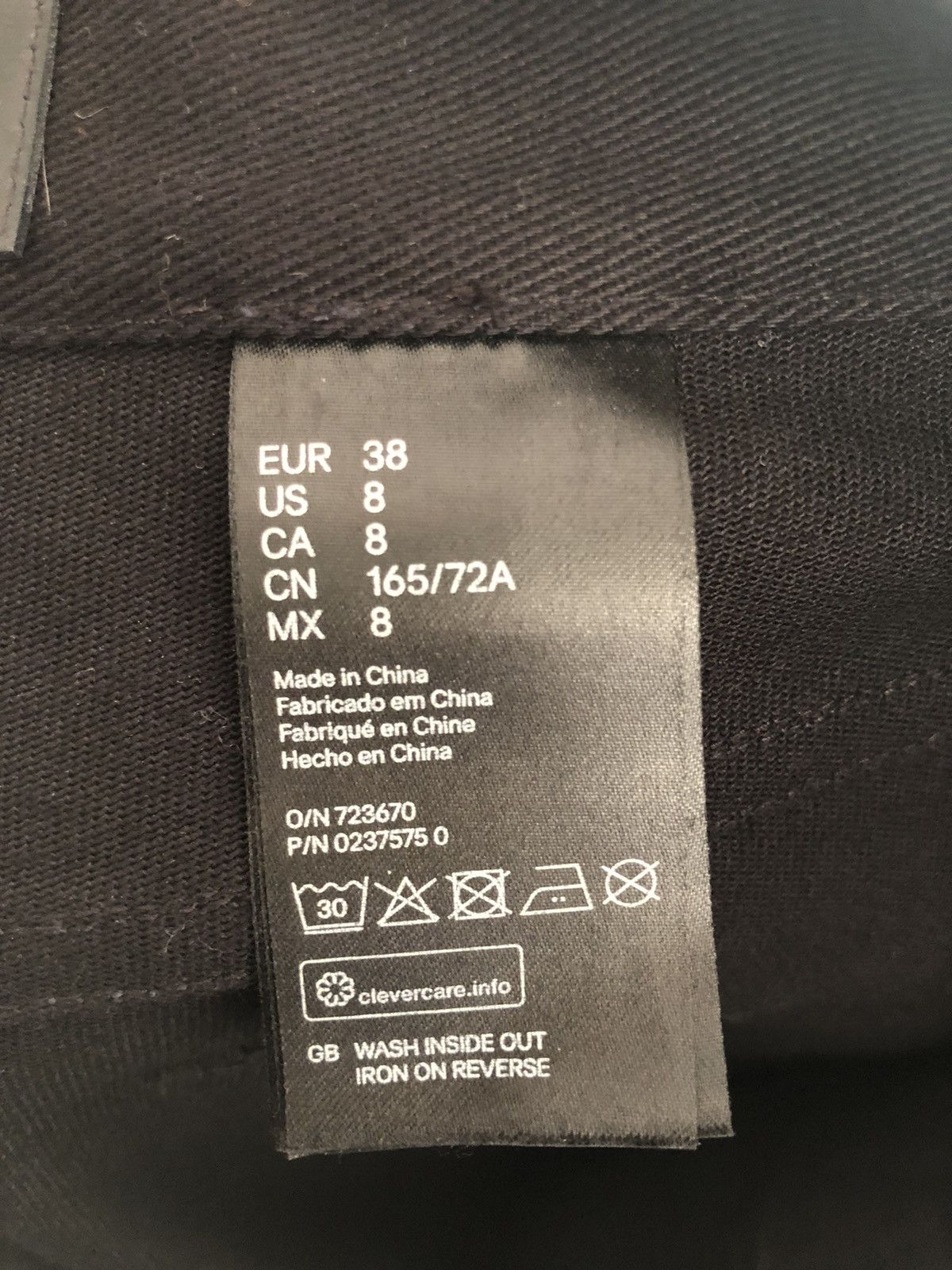 Alexander Wang × H&M Alexander Wang x H&M pants black Size US 38 / EU 54 - 5 Thumbnail