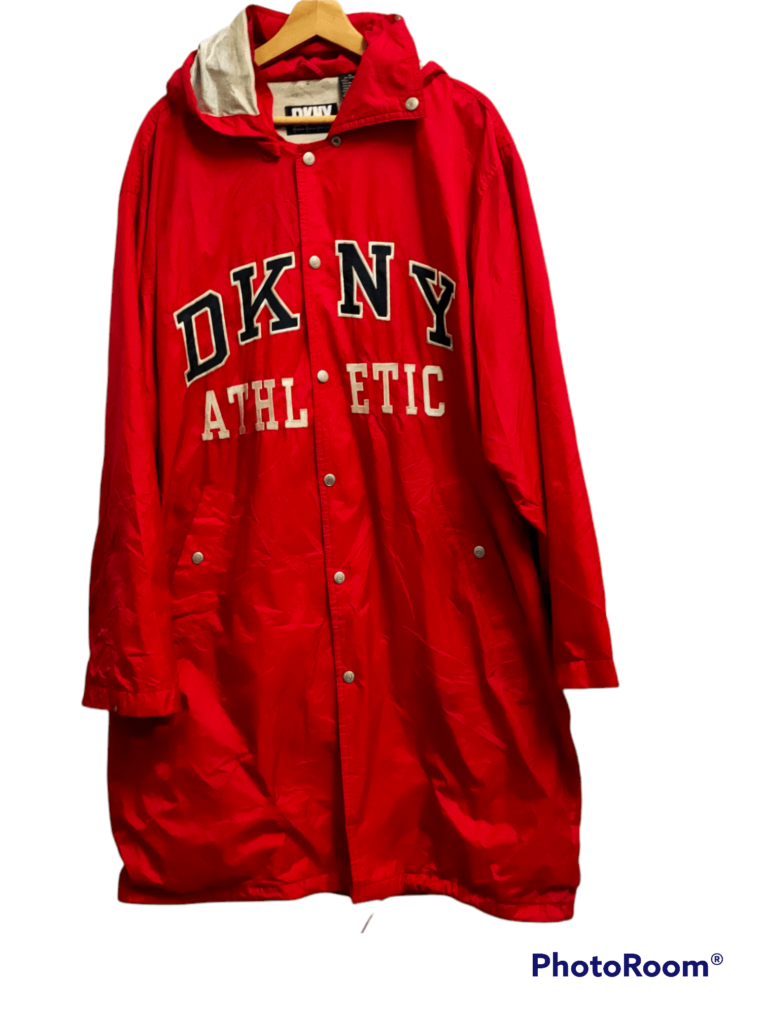 DKNY Vintage DKNY athletic long jacket button up hoodie Size US M / EU 48-50 / 2 - 4 Thumbnail