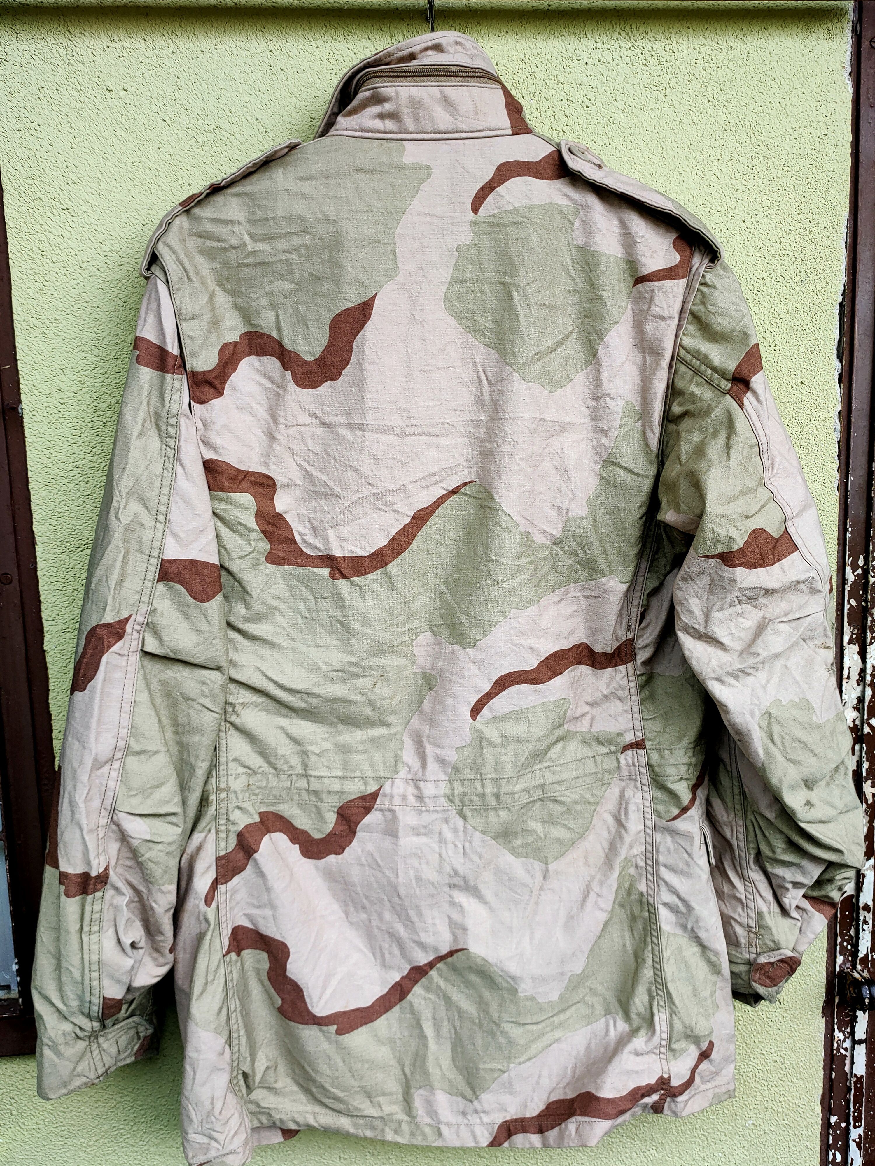 Vintage Military Field Jacket Coat Cold Weather Desert Camo S Long Size US S / EU 44-46 / 1 - 2 Thumbnail
