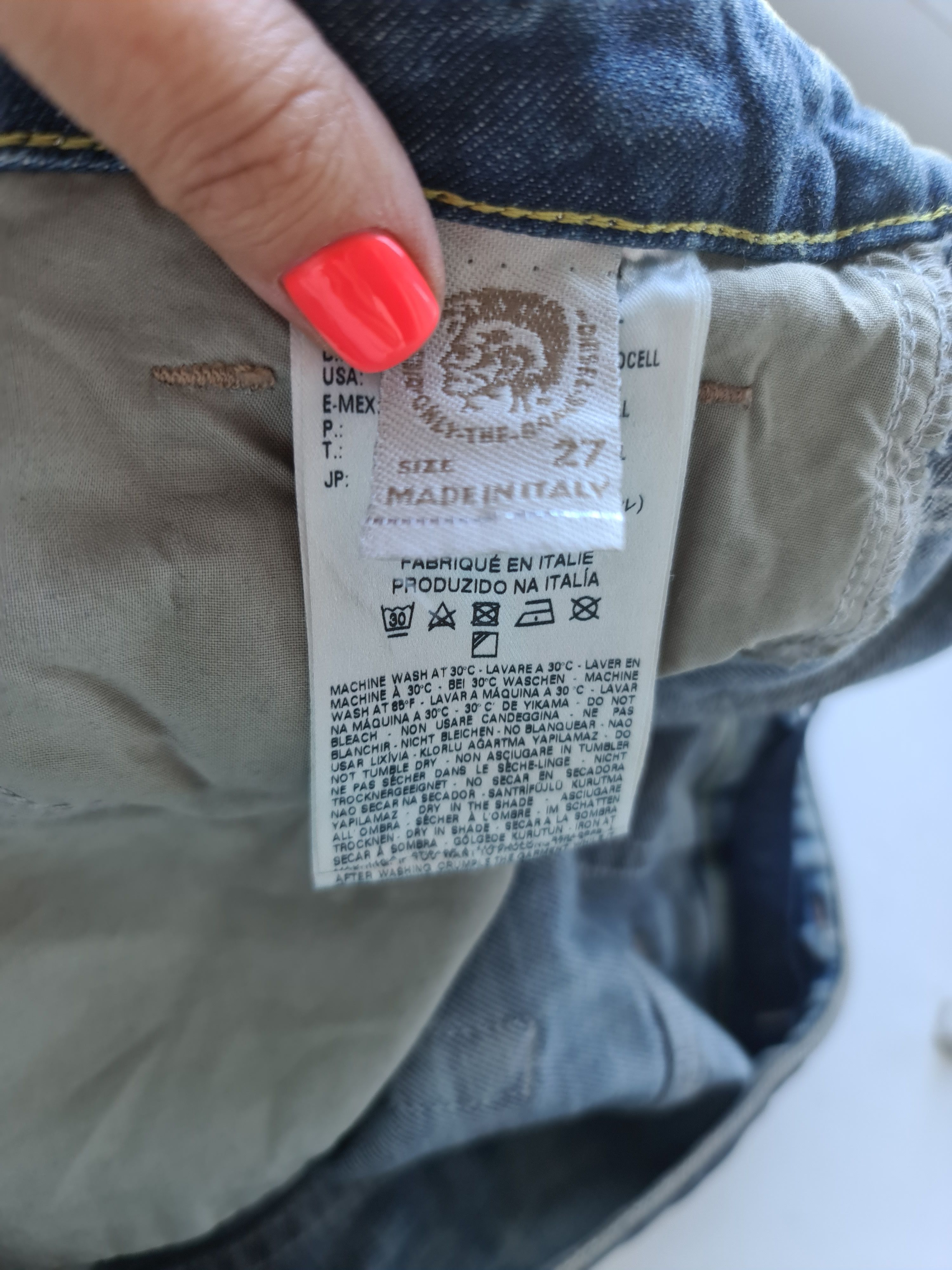 Diesel Diesel Ezee relaxed boyfriend low waist WASH 0829B Size 27" / US 4 / IT 40 - 6 Thumbnail