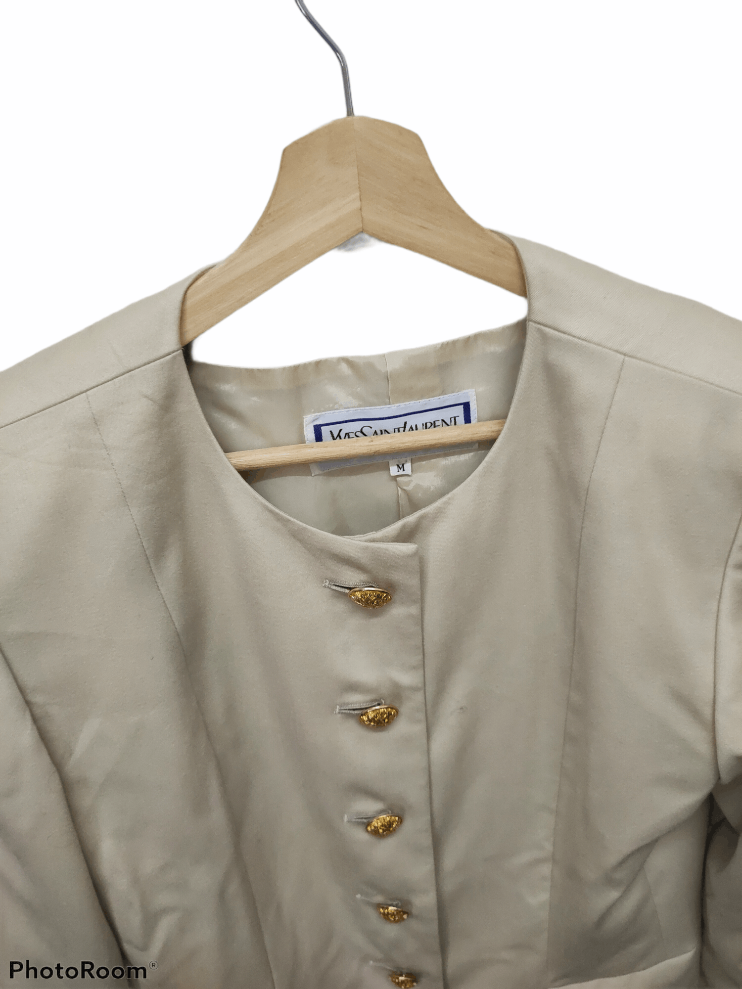 Yves Saint Laurent Yves Saint Laurent vintage single breasted jacket Size 36R - 3 Thumbnail