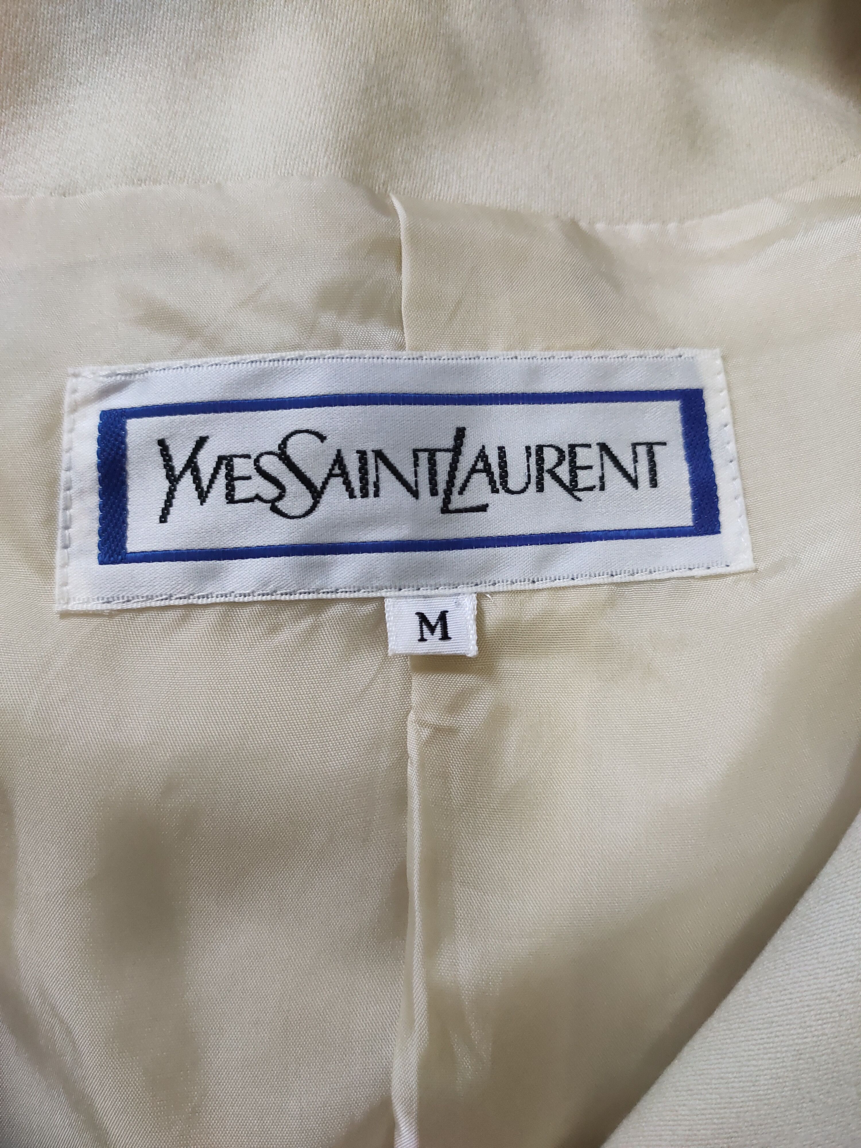 Yves Saint Laurent Yves Saint Laurent vintage single breasted jacket Size 36R - 14 Thumbnail