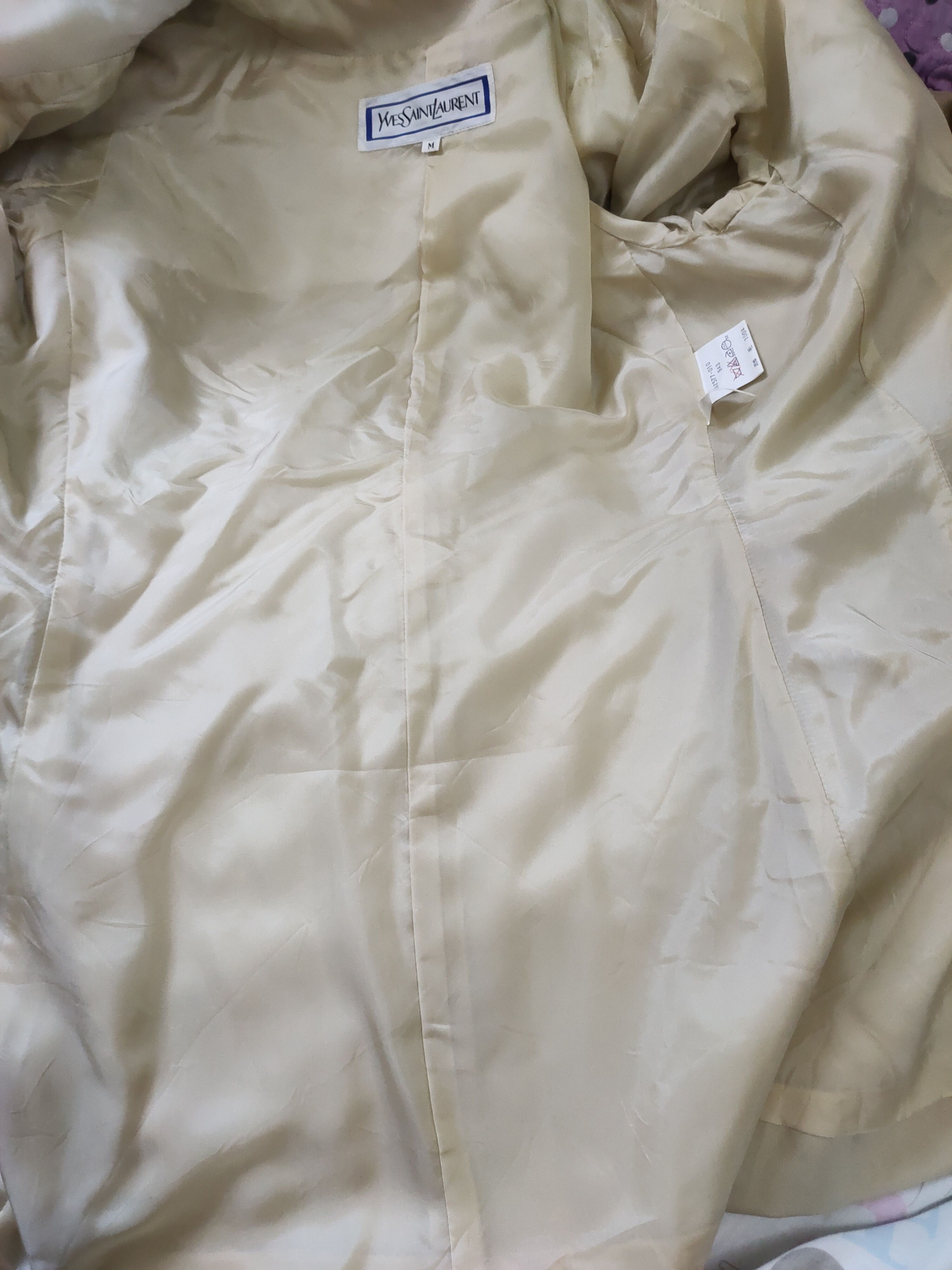 Yves Saint Laurent Yves Saint Laurent vintage single breasted jacket Size 36R - 11 Thumbnail