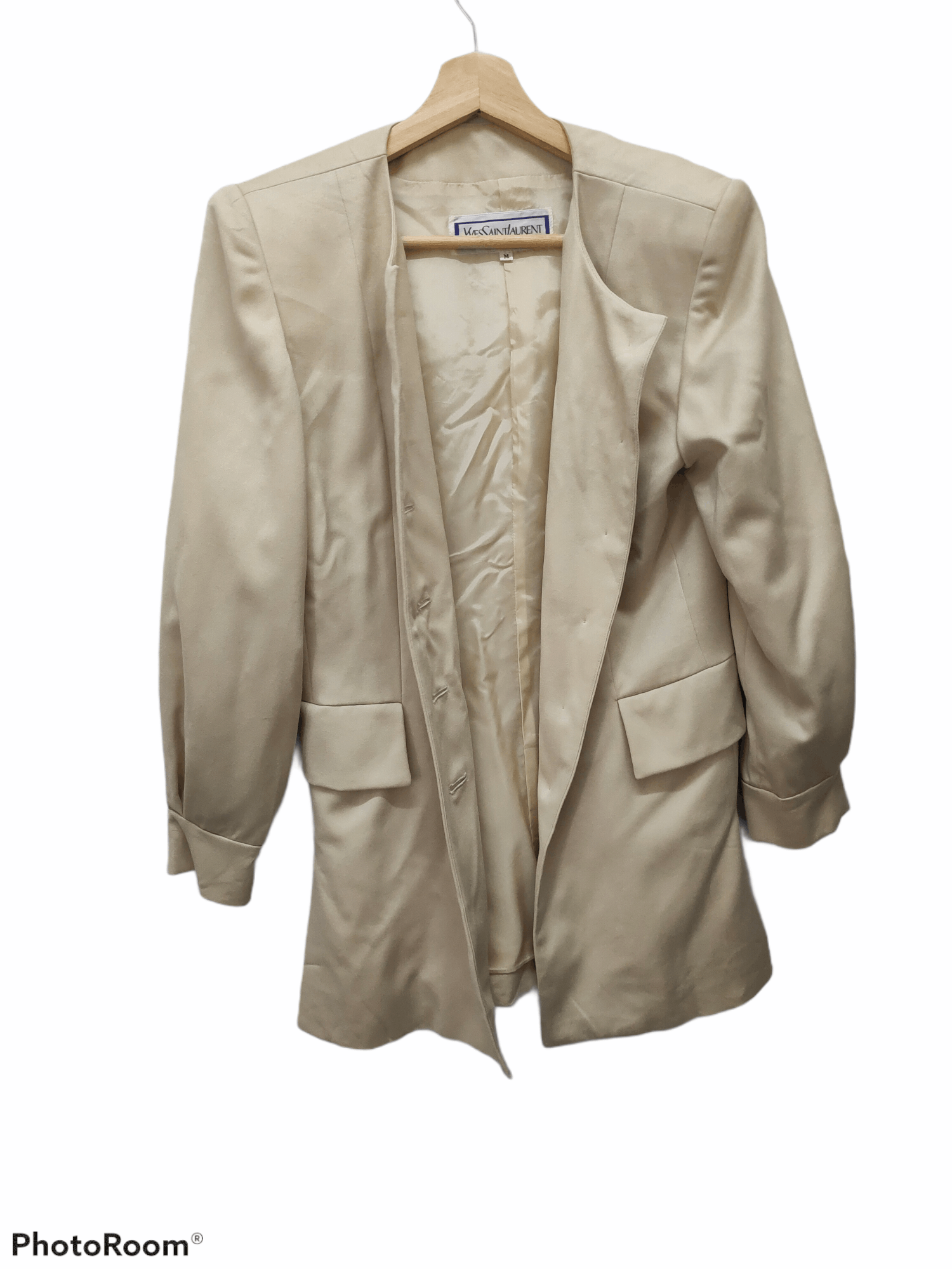 Yves Saint Laurent Yves Saint Laurent vintage single breasted jacket Size 36R - 2 Thumbnail