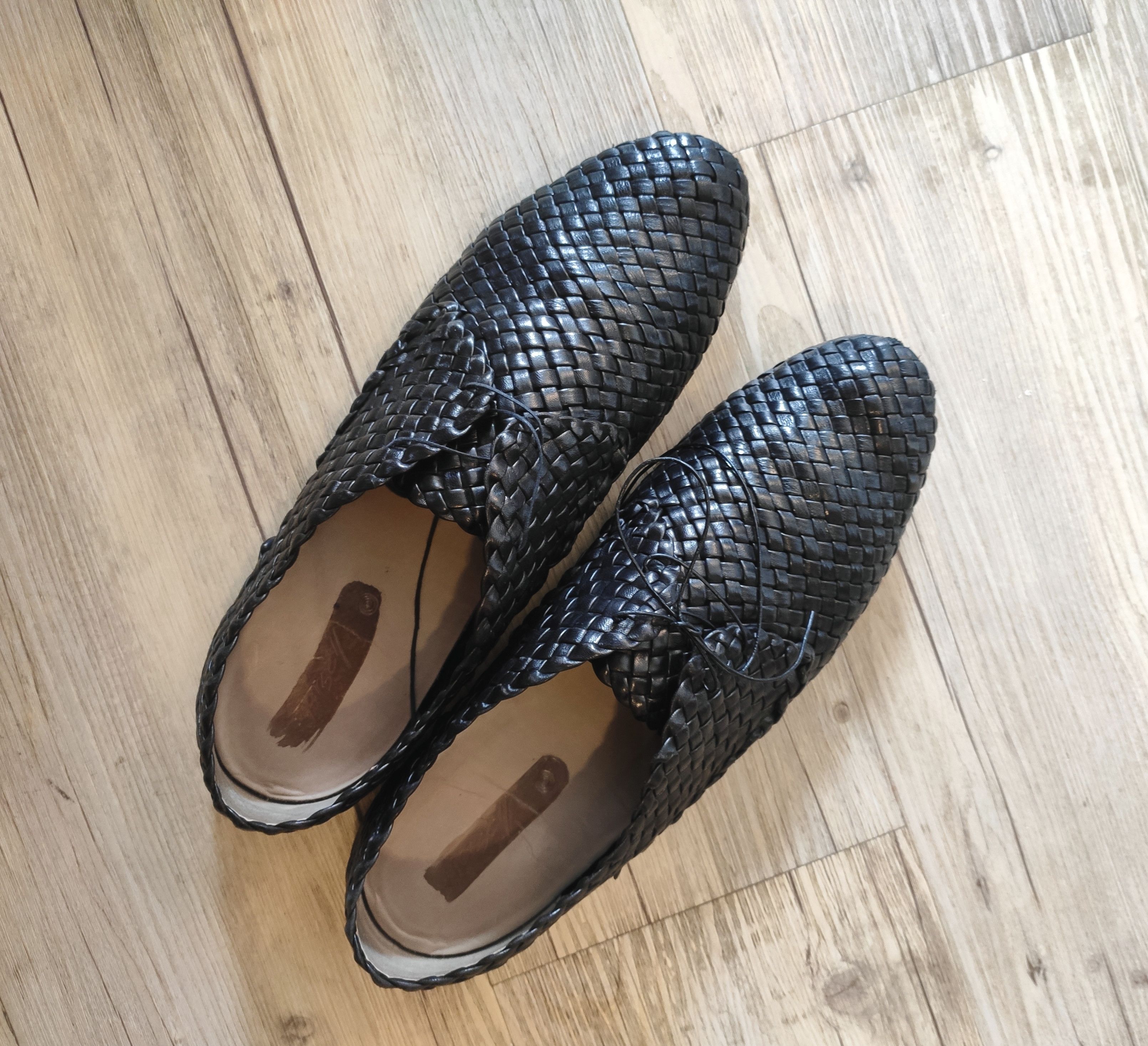 Marsell Intreccio woven derbies.Like Guidi or Dries van Noten Size US 10.5 / EU 43-44 - 5 Thumbnail