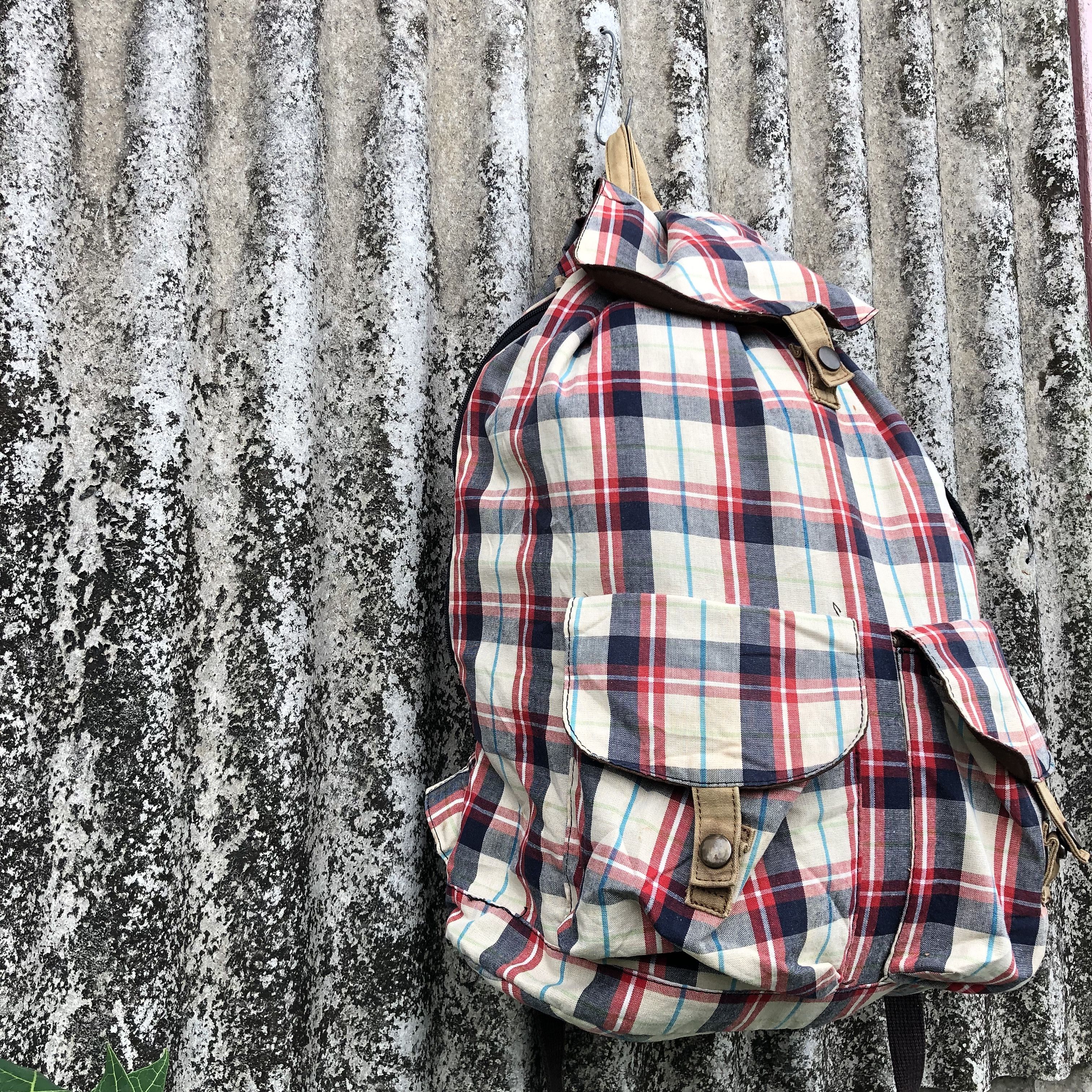Japanese StreetFashion Style 2Pocket Outdside Backpack