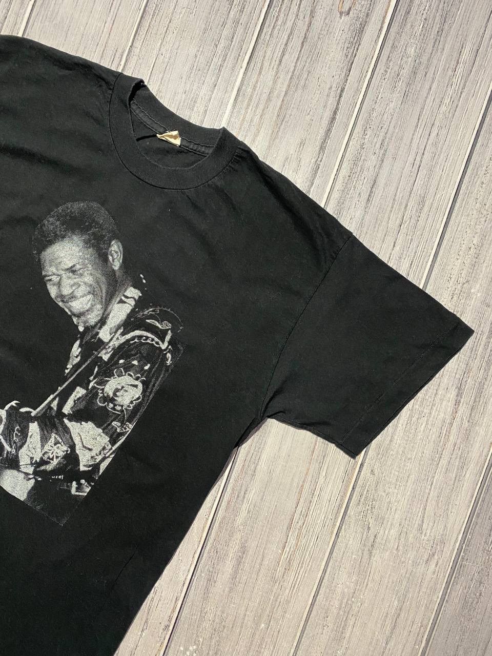 Band Tees Vintage Luther Allison Bad Love T-Shirt Big Logo 90s Black Size US L / EU 52-54 / 3 - 3 Thumbnail