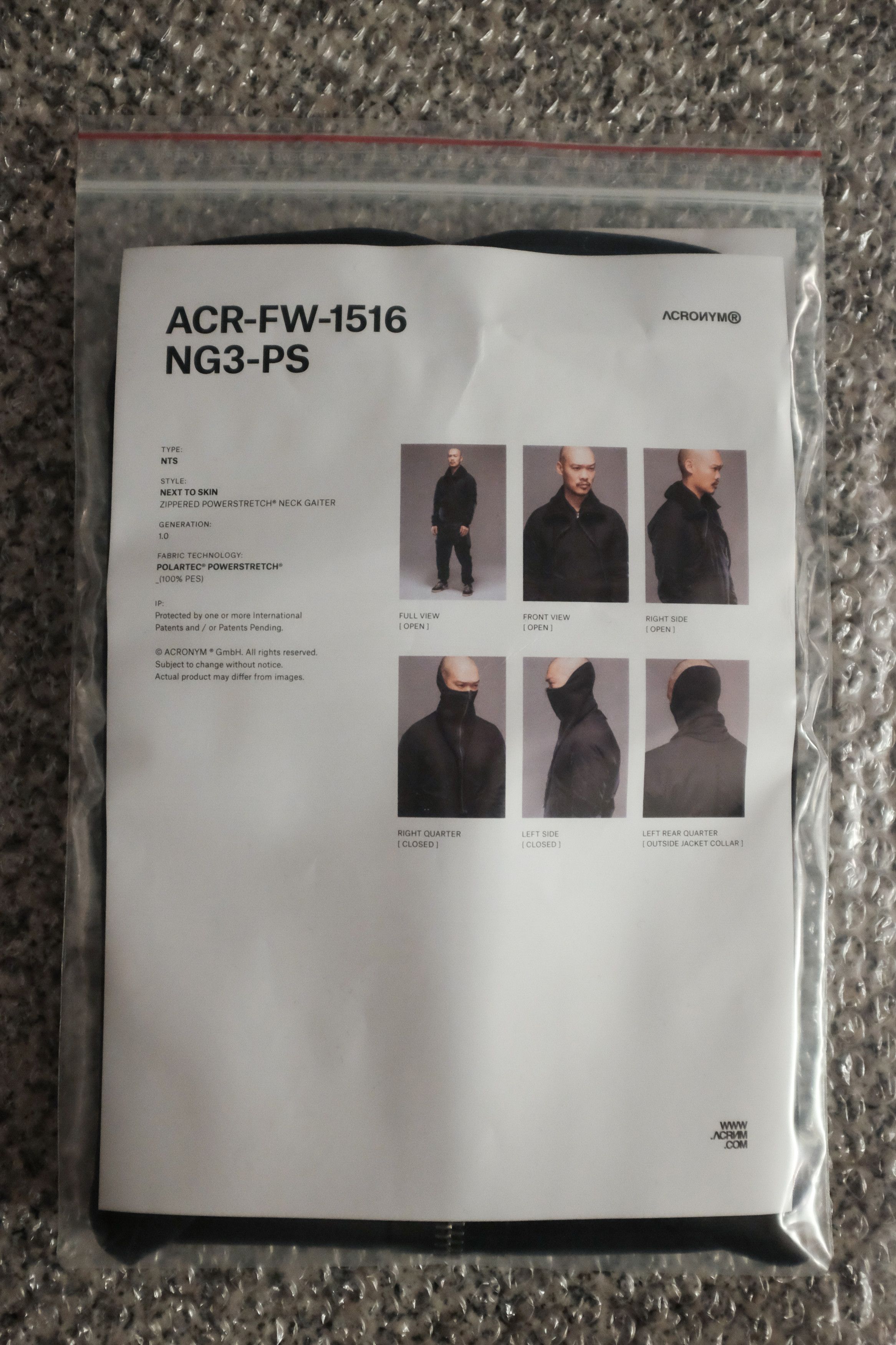 Acronym NG3-PS | Grailed