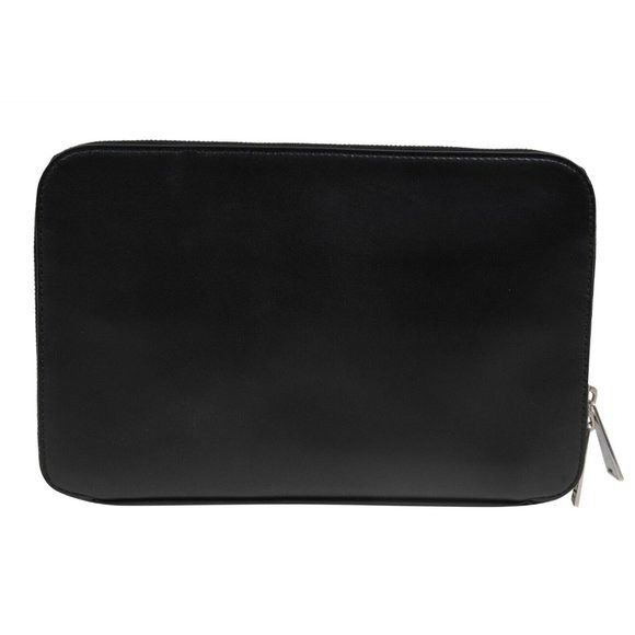 Bottega Veneta Envelope Clutch Black Crocodile Strap Card Document Holder Size ONE SIZE - 2 Thumbnail