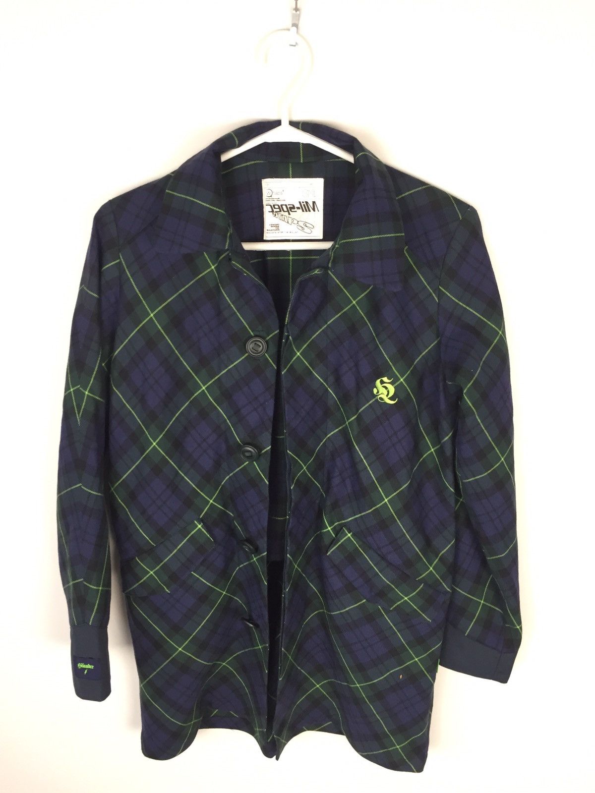 Wtaps Wtaps Vintage Button Up Plaid Jacket Size US S / EU 44-46 / 1 - 2 Thumbnail